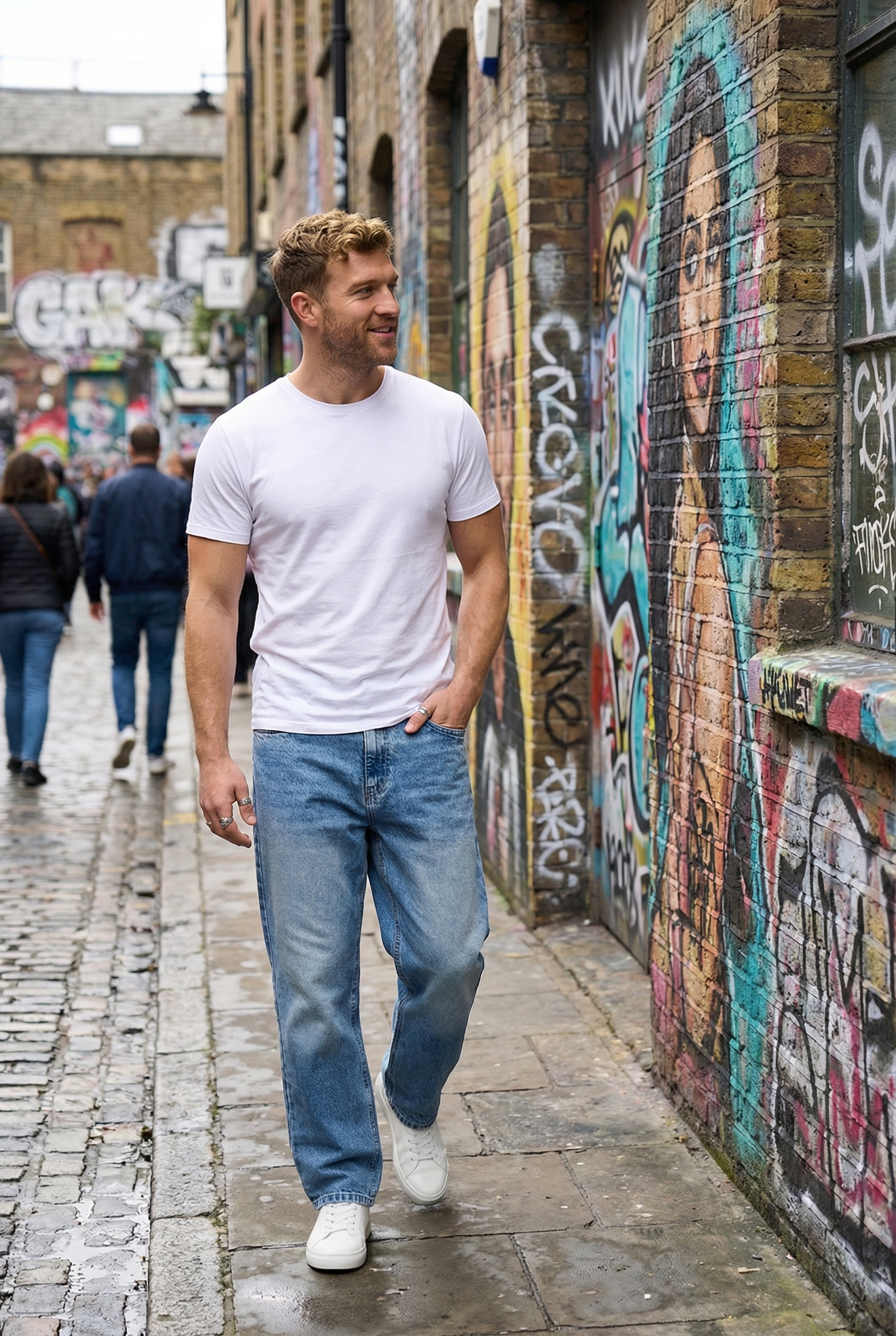 Men's Straight Fit Jeans | Blackstone London
