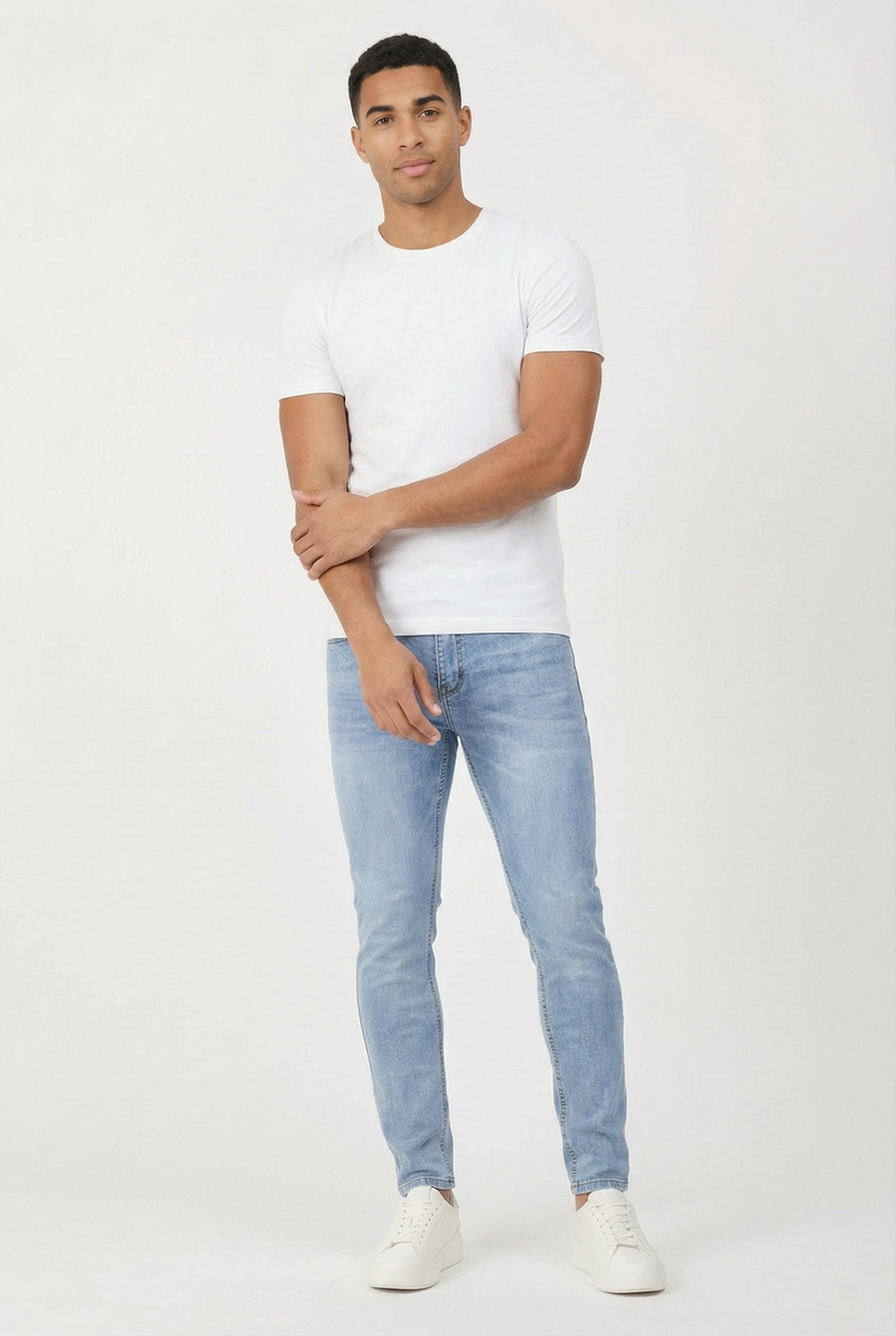Men's Slim Fit Stretch Jeans | Blackstone London