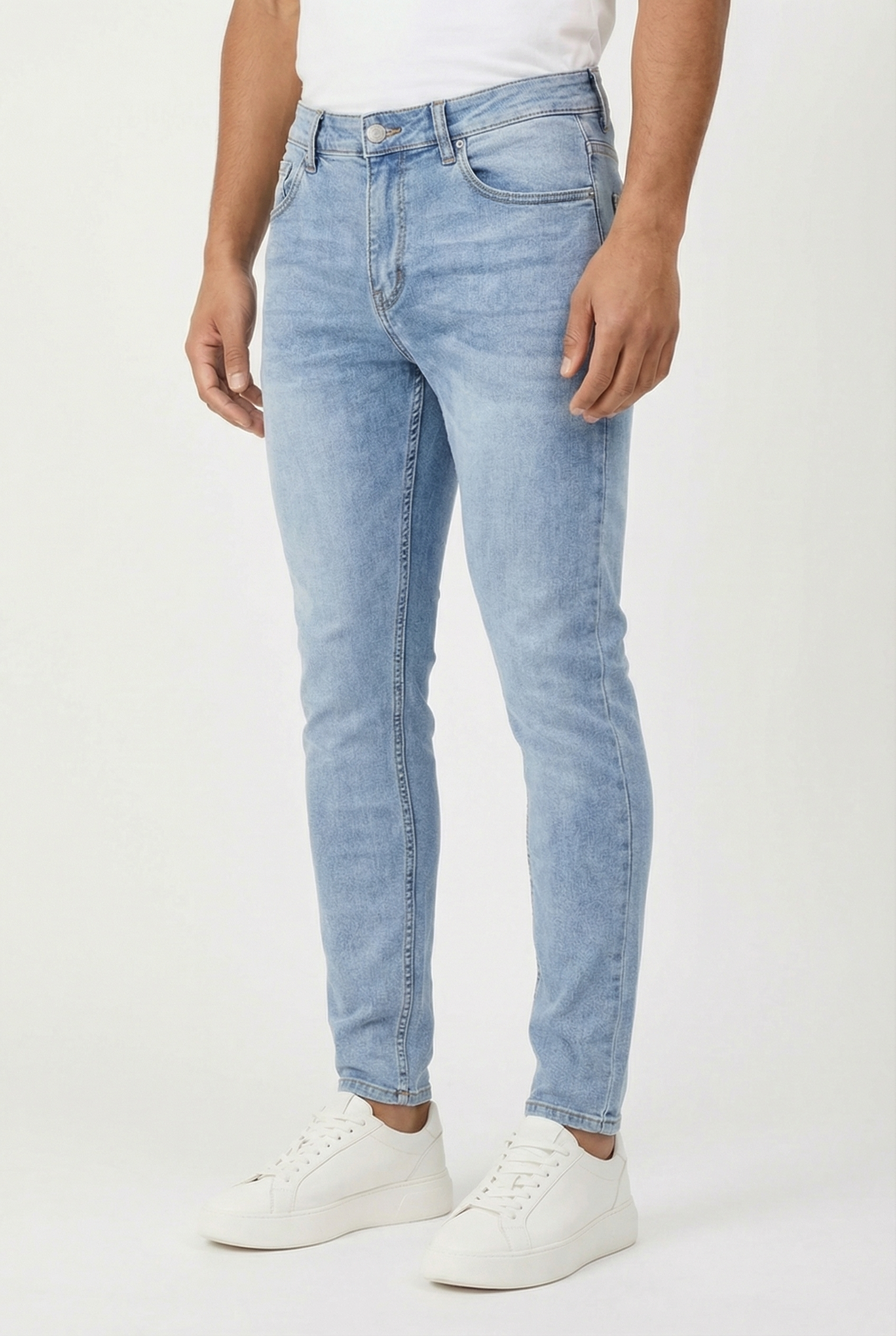 Men's Slim Fit Stretch Jeans | Blackstone London
