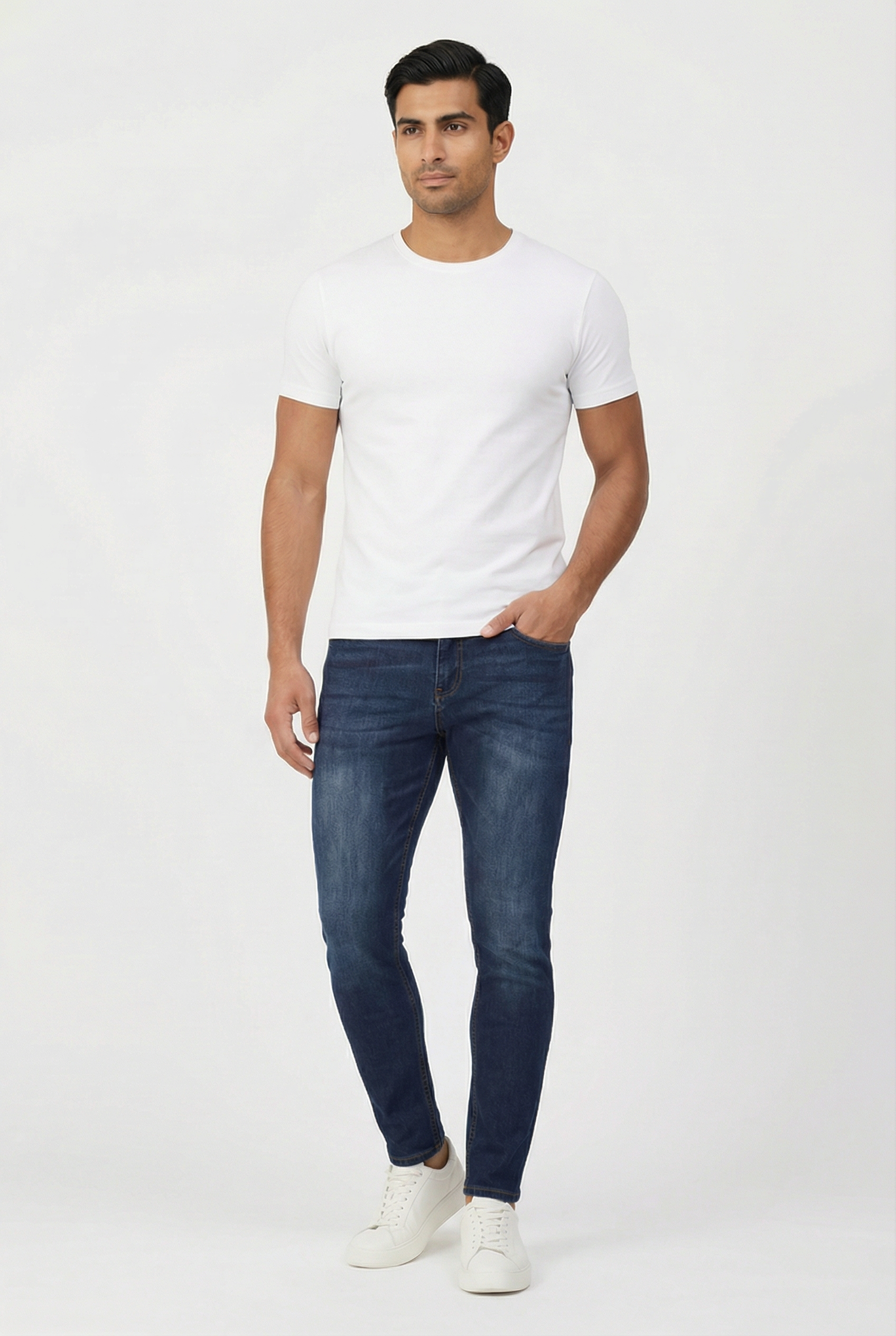 Men's Slim Fit Stretch Jeans | Blackstone London