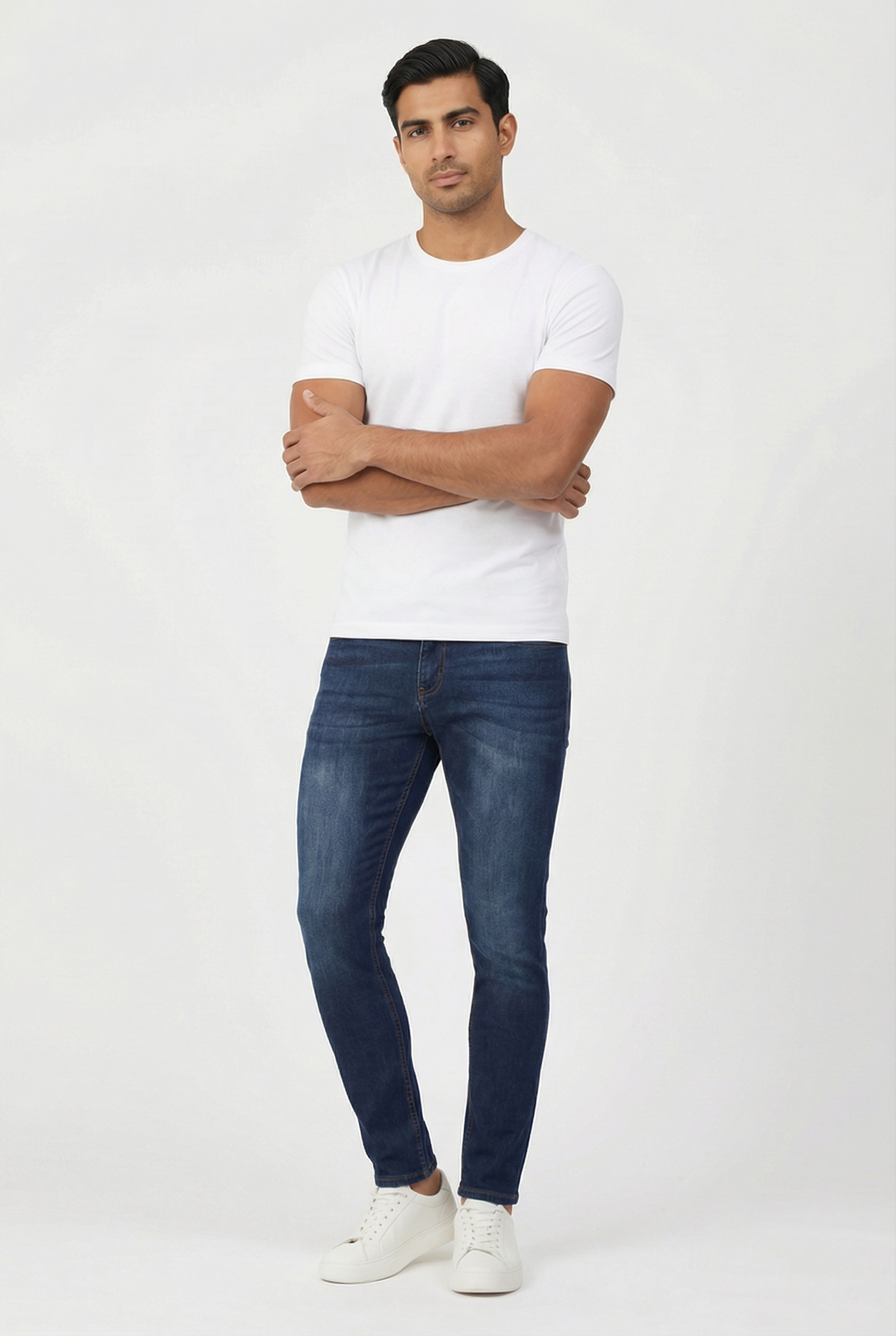 Men's Slim Fit Stretch Jeans | Blackstone London