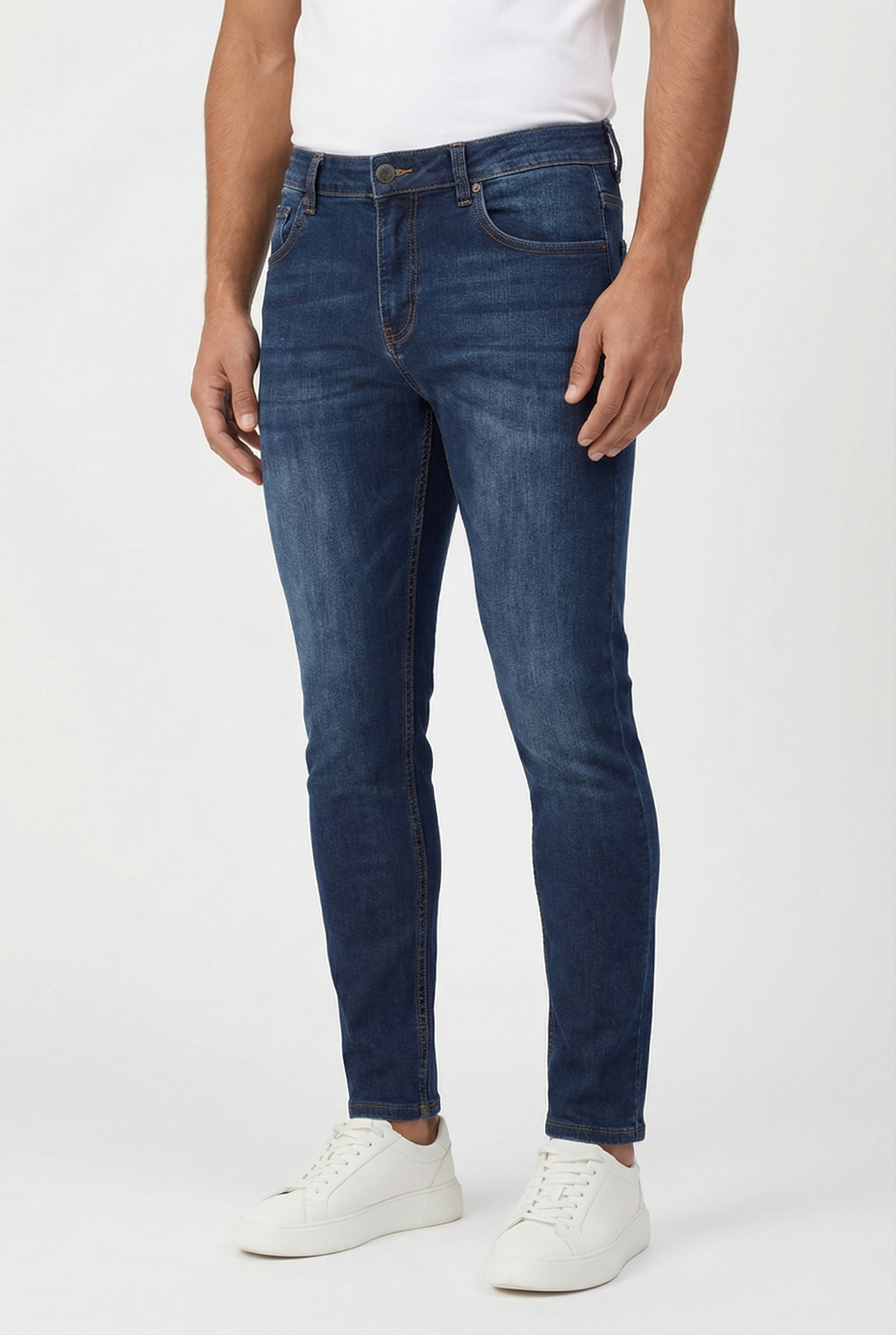 THE MONROE MENS SLIM FIT STRETCH JEANS