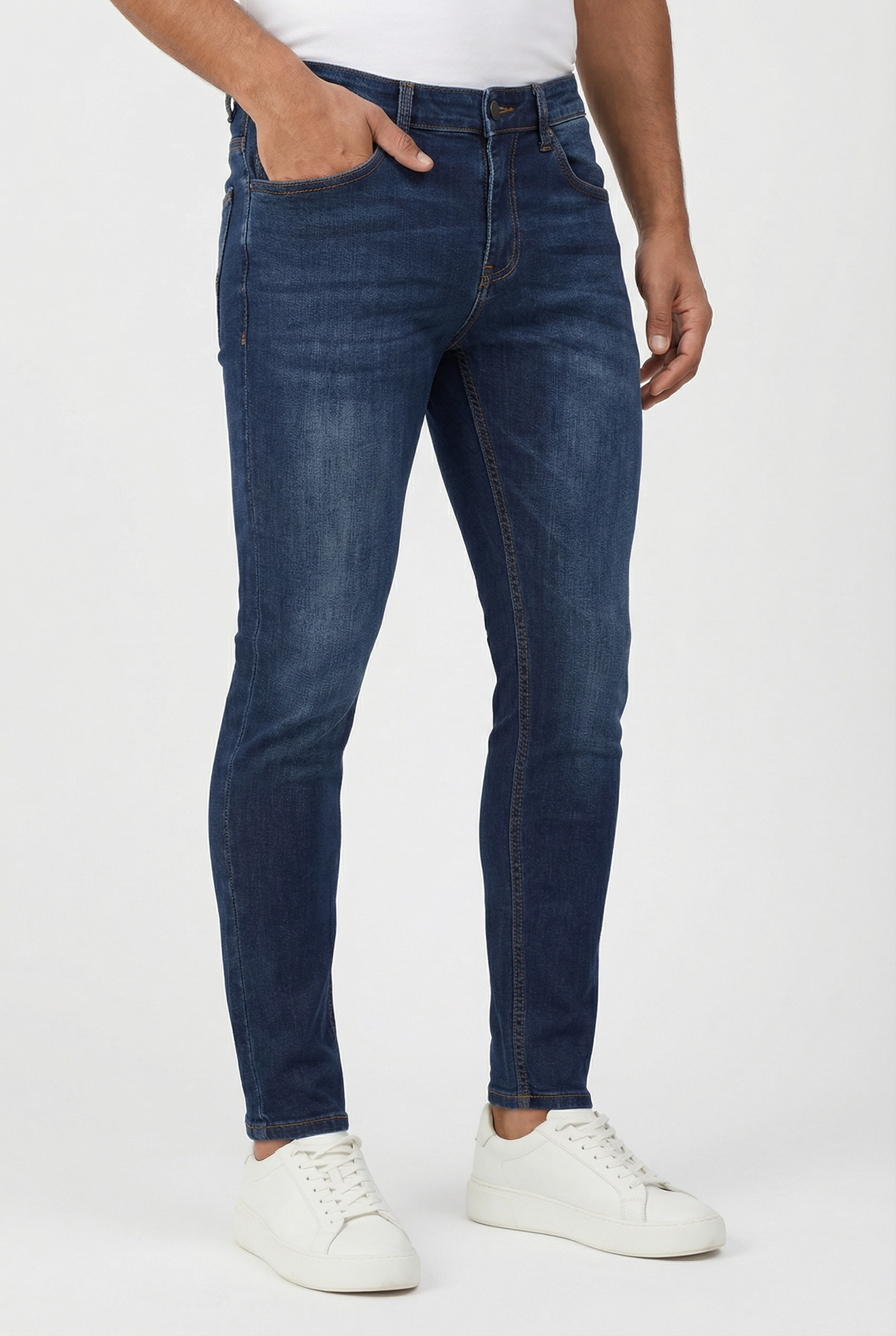 Men's Slim Fit Stretch Jeans | Blackstone London