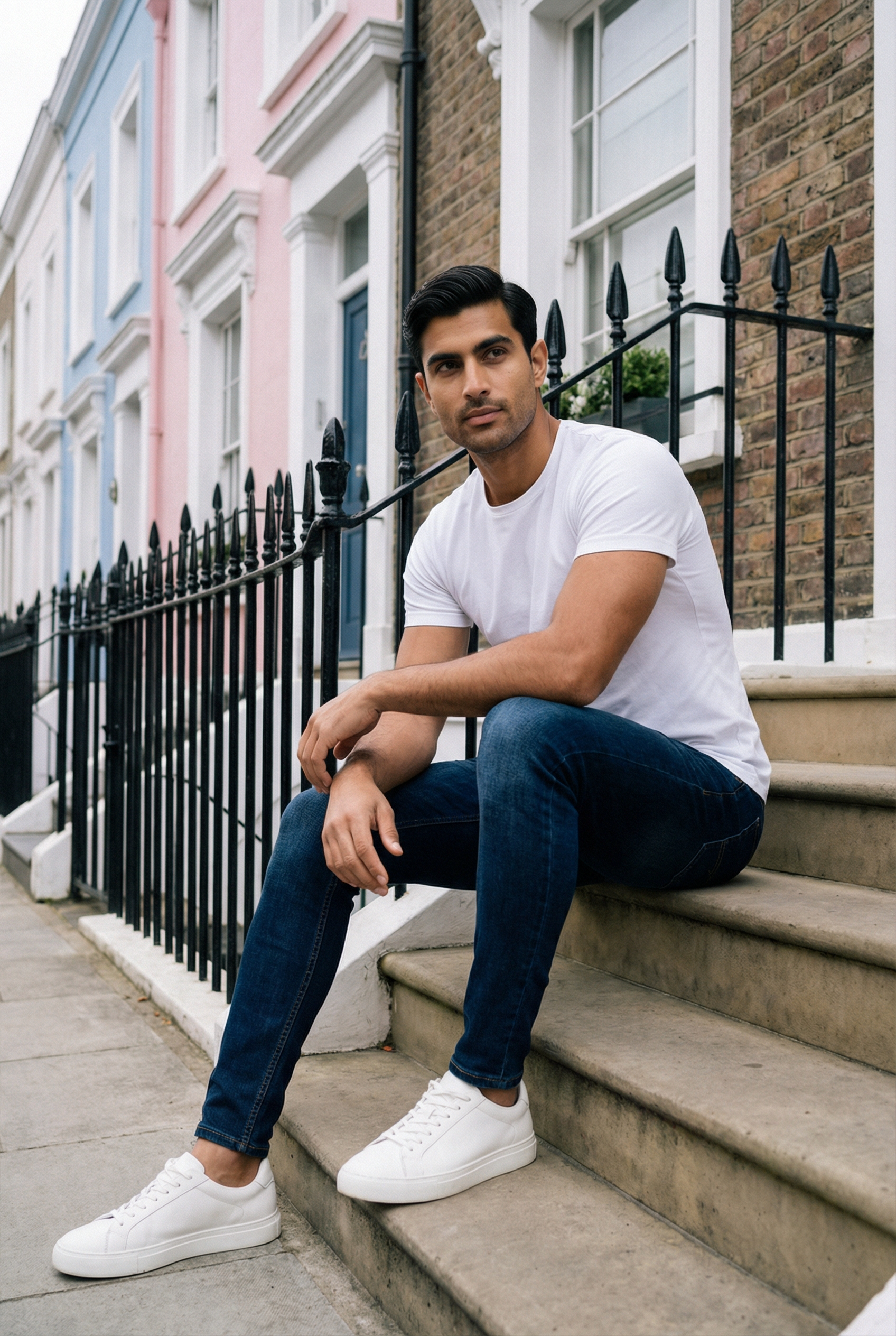 Men's Slim Fit Stretch Jeans | Blackstone London