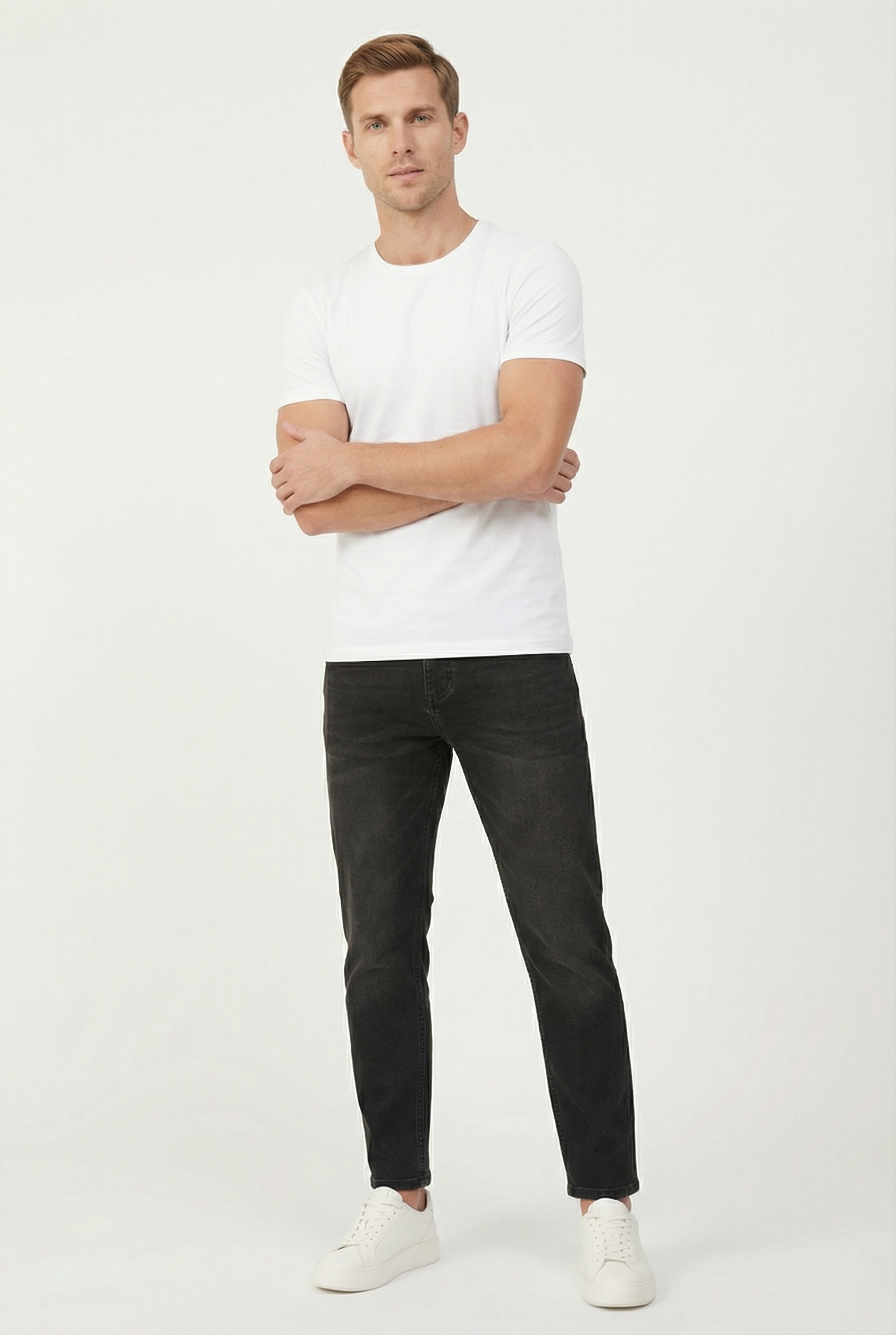 Men's Slim Fit Stretch Jeans | Blackstone London