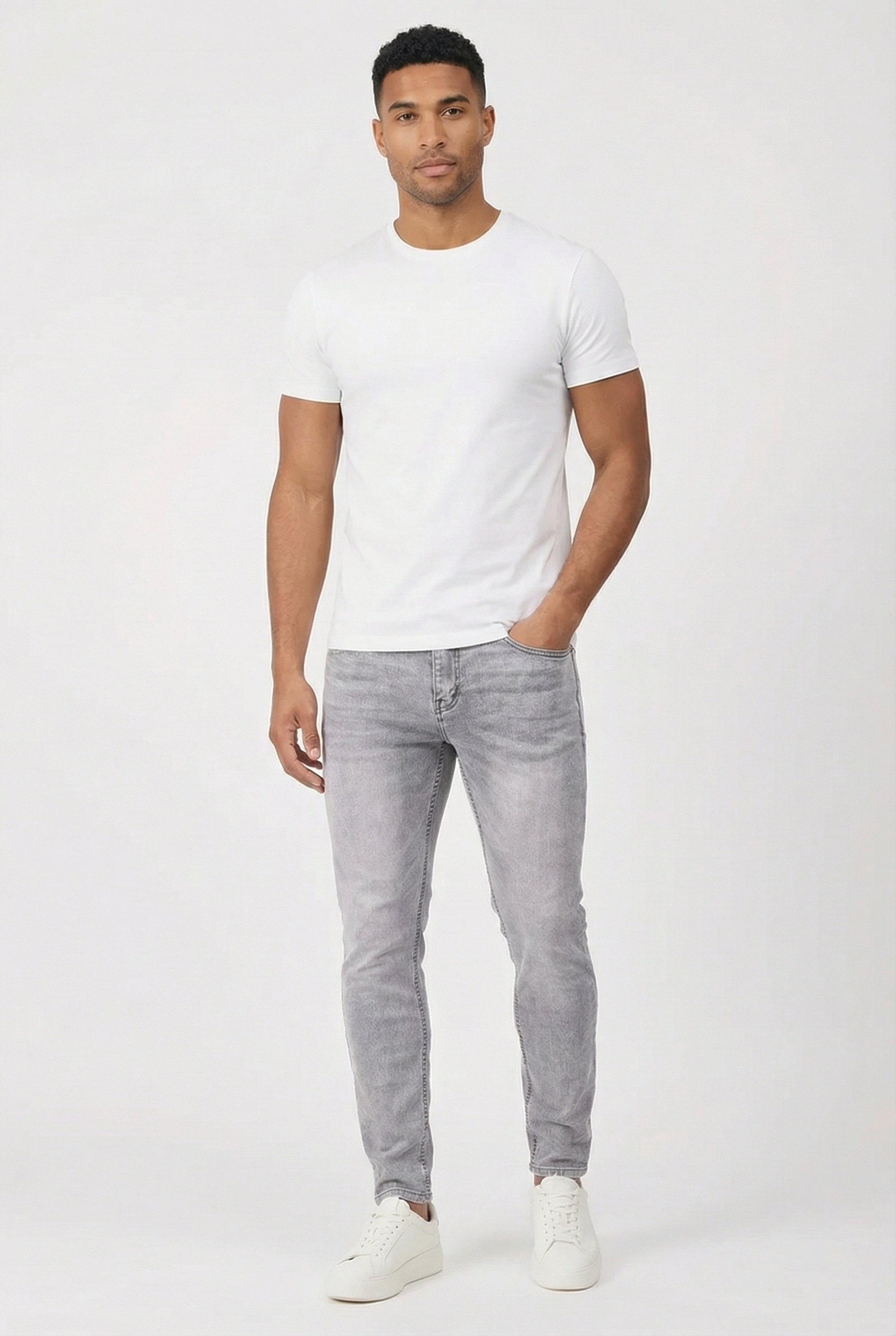 Men's Slim Fit Stretch Jeans | Blackstone London