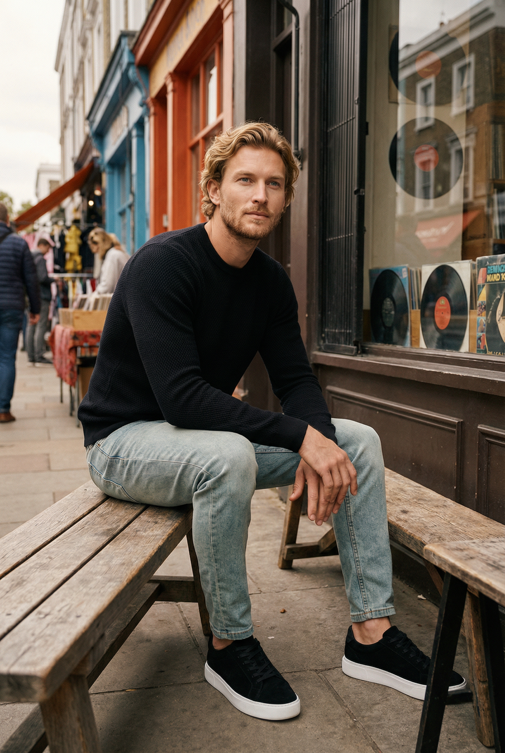 Men's Slim Fit Stretch Jeans | Blackstone London
