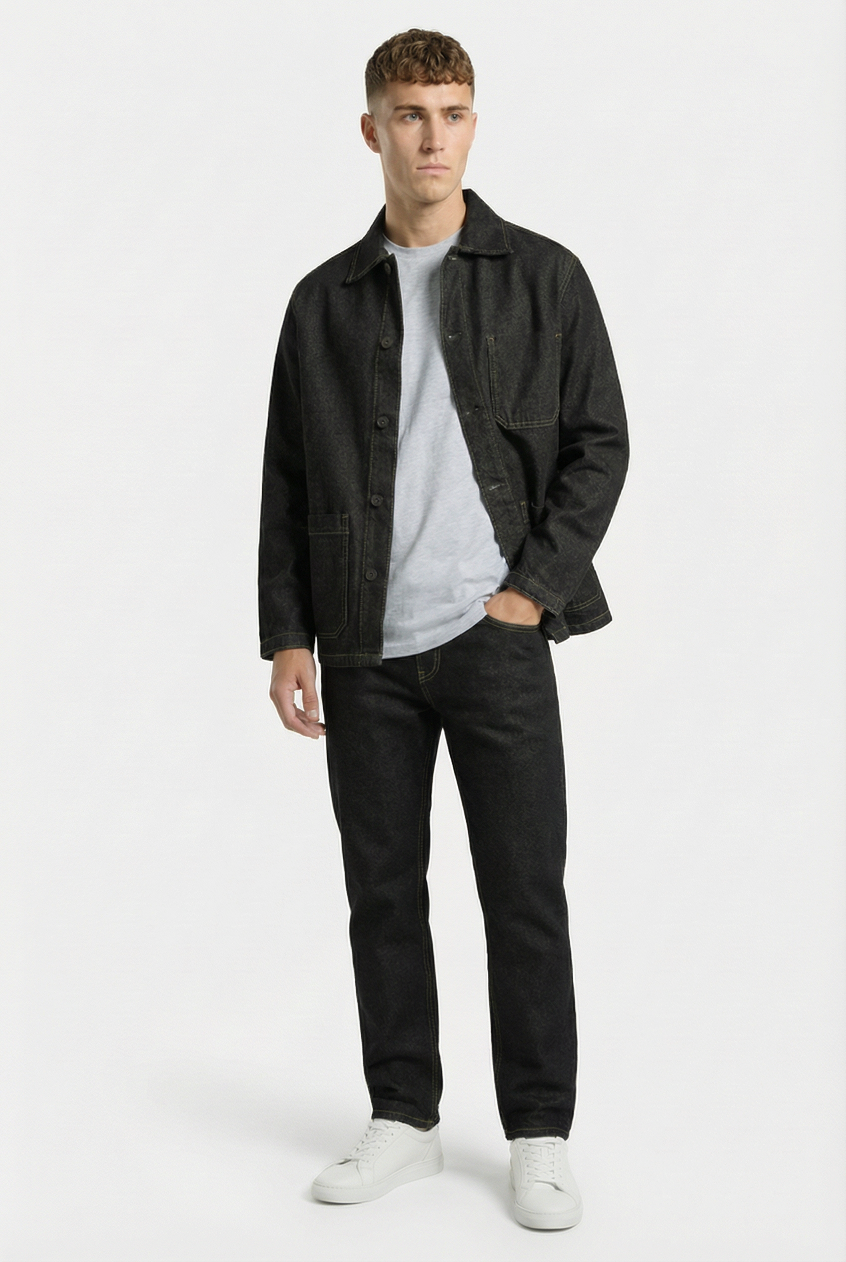 Men's Heritage Button-Up Overshirt | Blackstone London