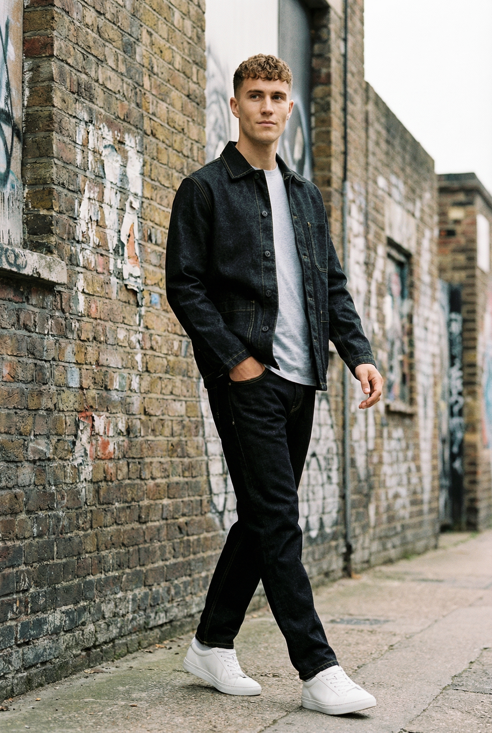 Men's Heritage Button-Up Overshirt | Blackstone London