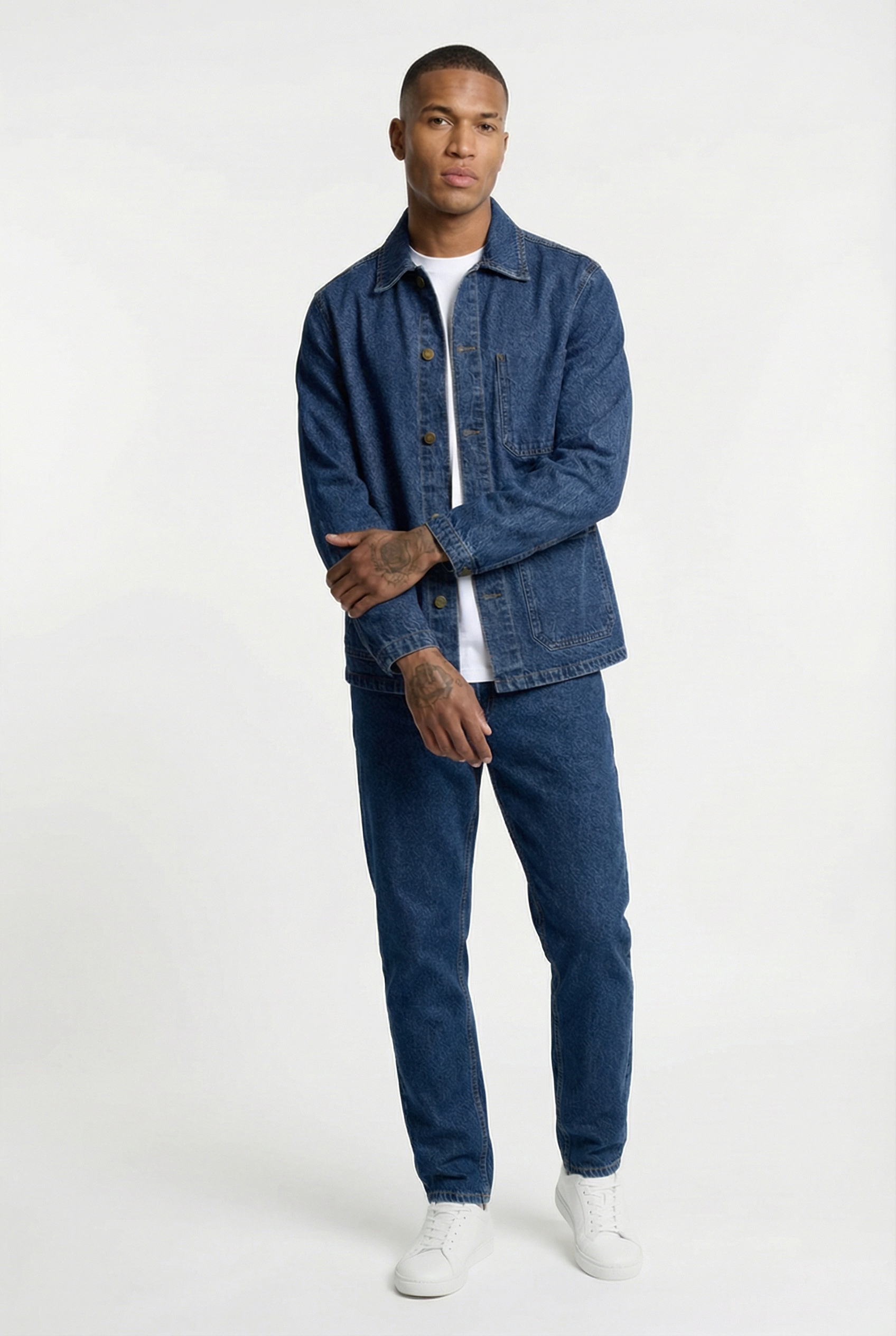 Men's Heritage Button-Up Overshirt | Blackstone London