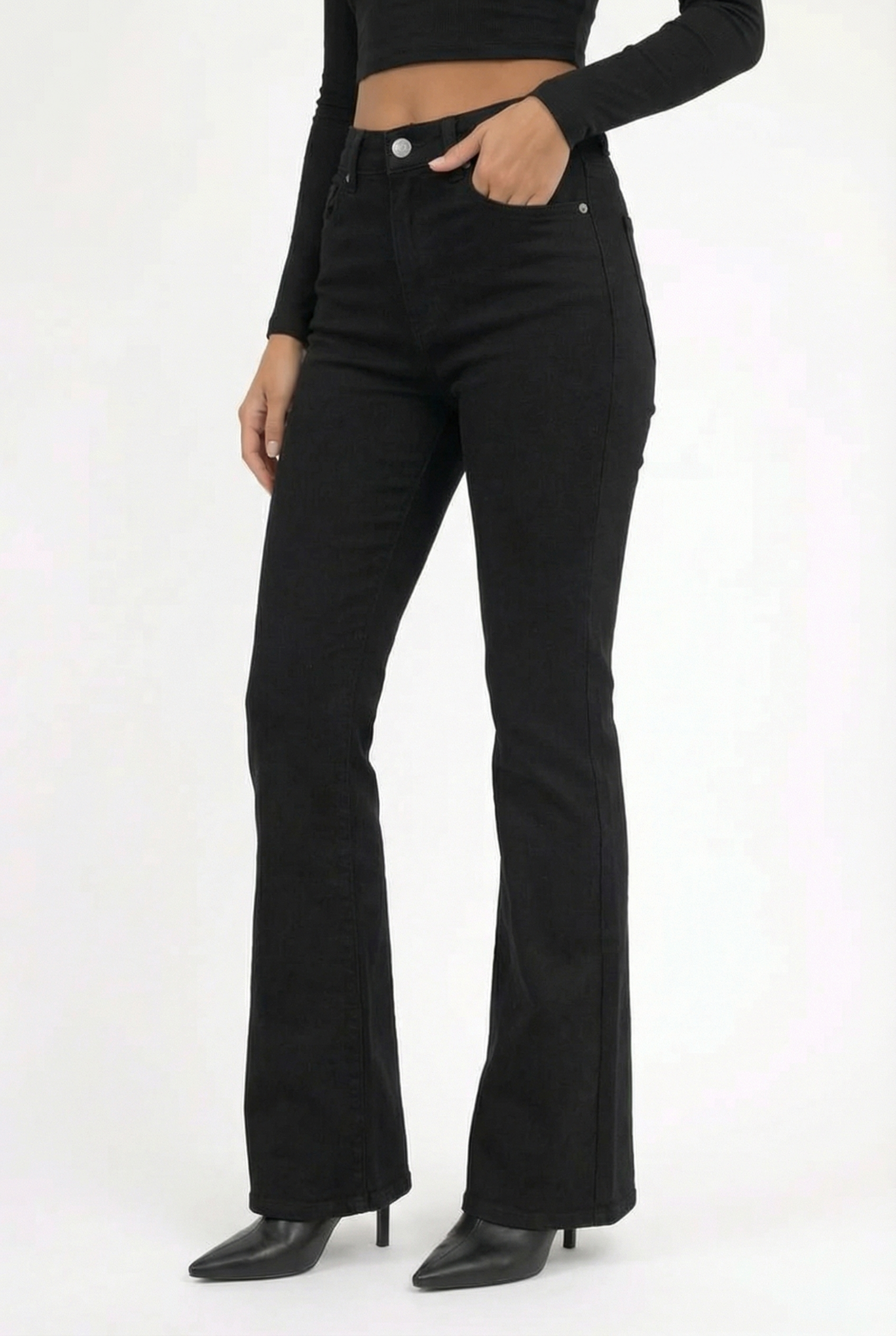 THE BLACKLINE MENS BOOTCUT JEANS