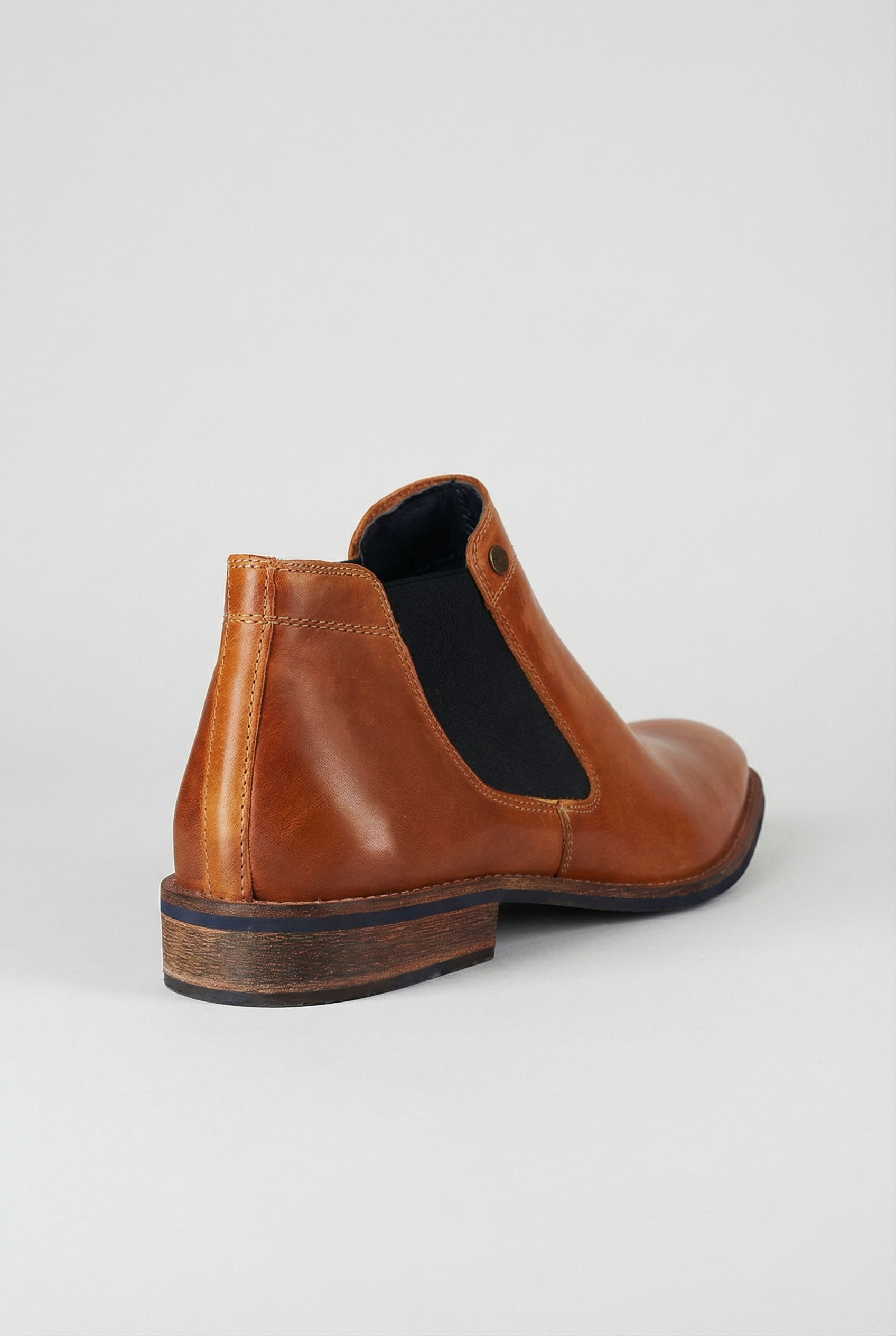 HUDSON MENS PREMIUM CHELSEA LEATHER BOOTS