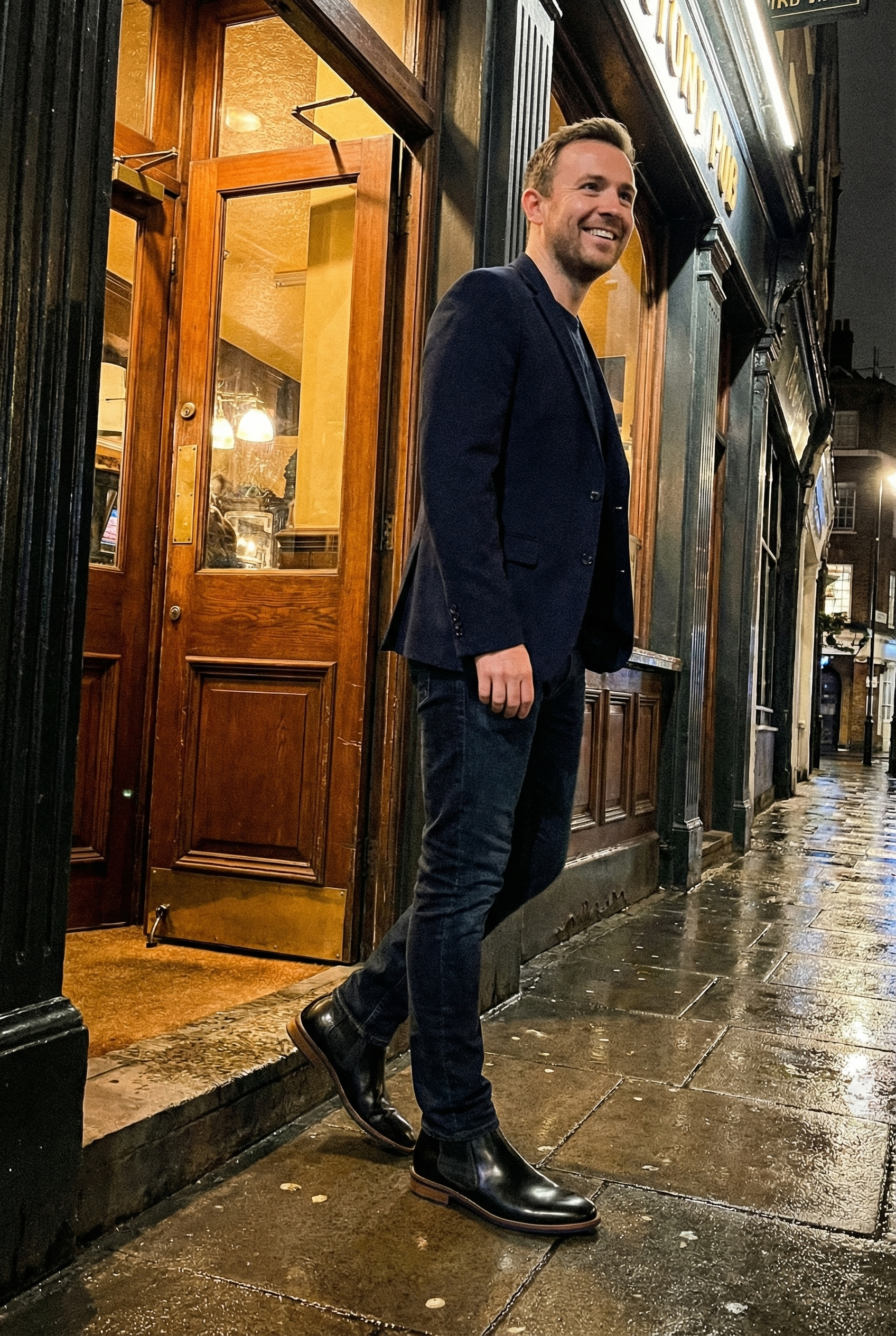Men's Premium Chelsea Leather Boots | Blackstone London