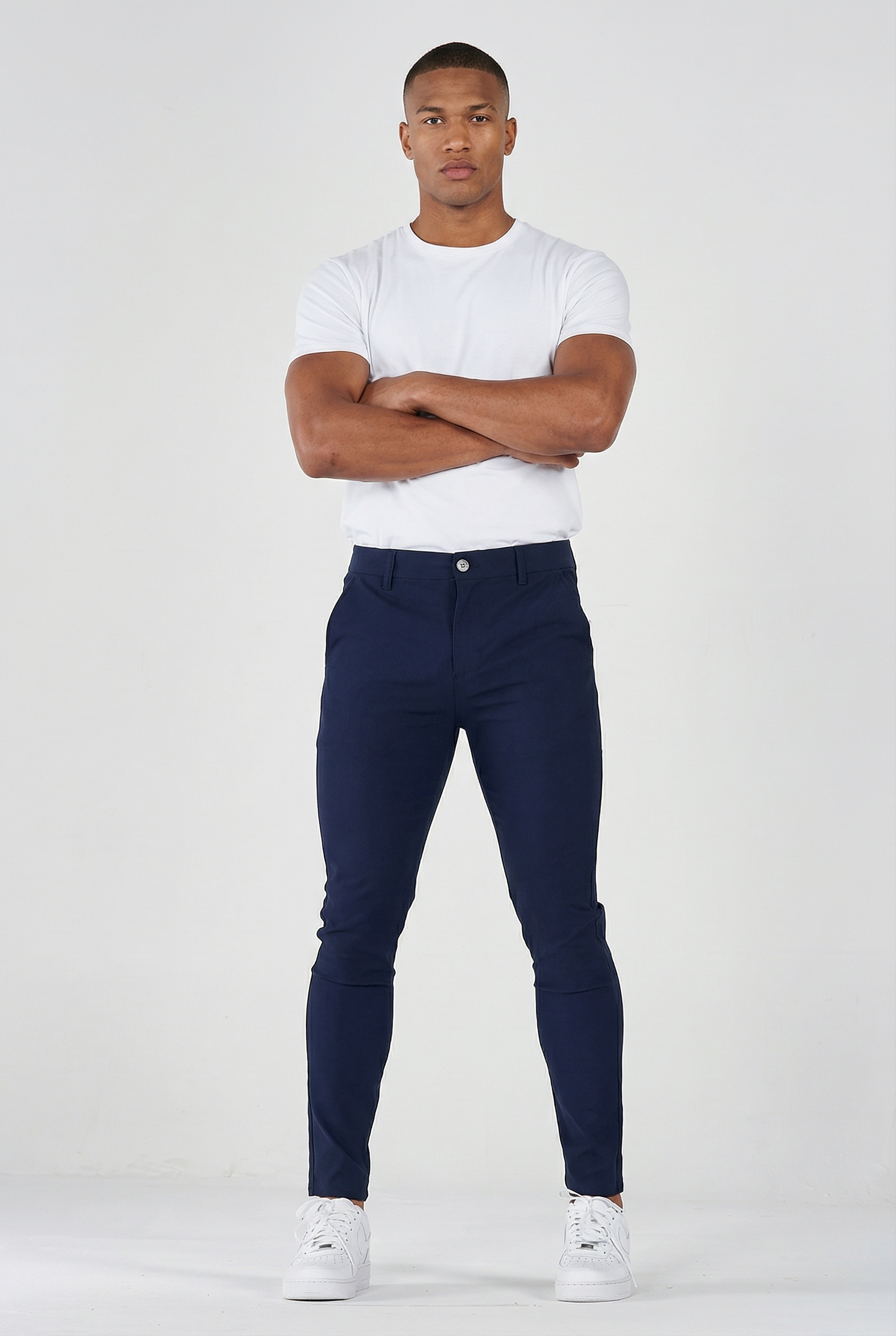 Men's Slim Tapered Trouser | Blackstone London
