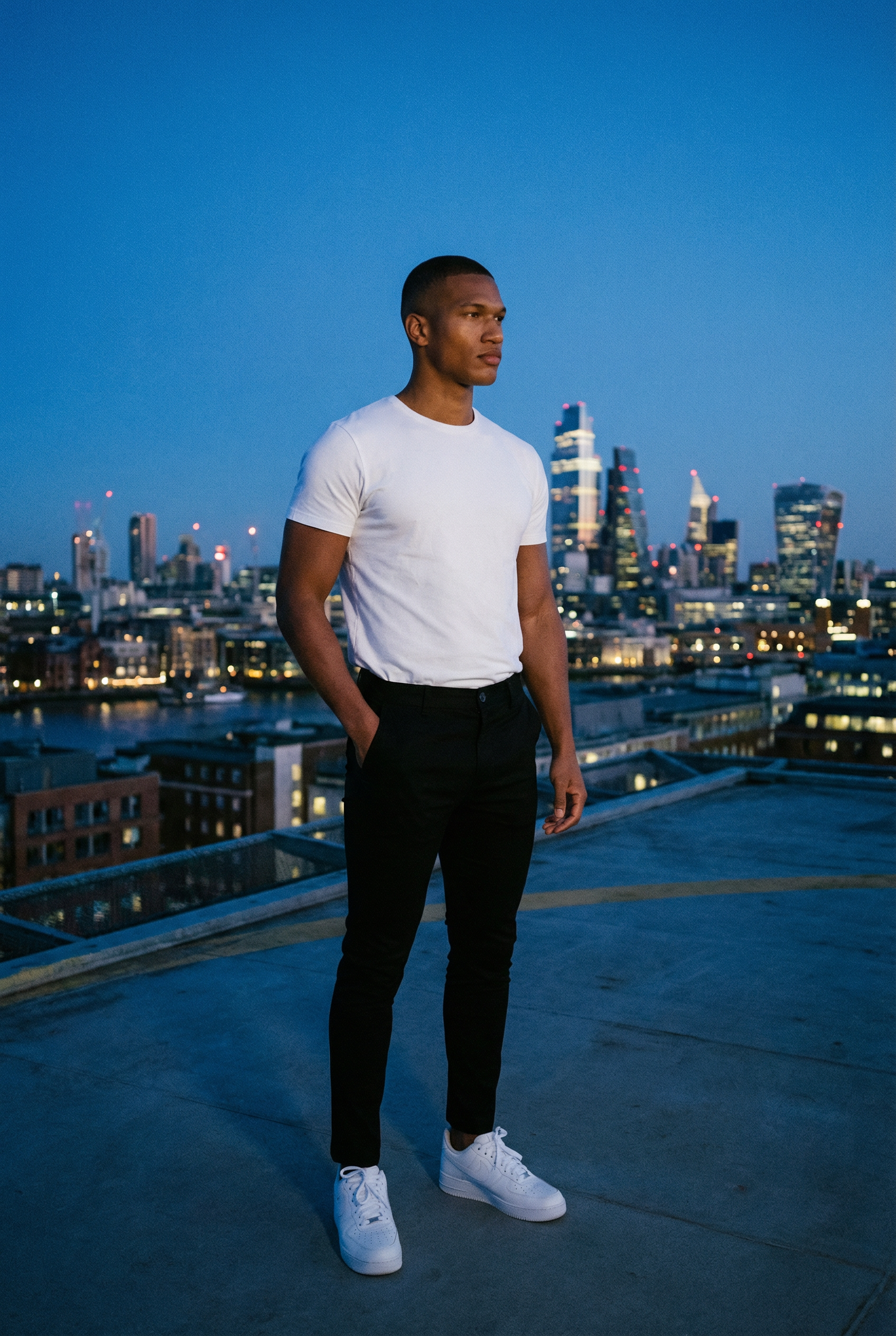 Men's Slim Tapered Trouser | Blackstone London