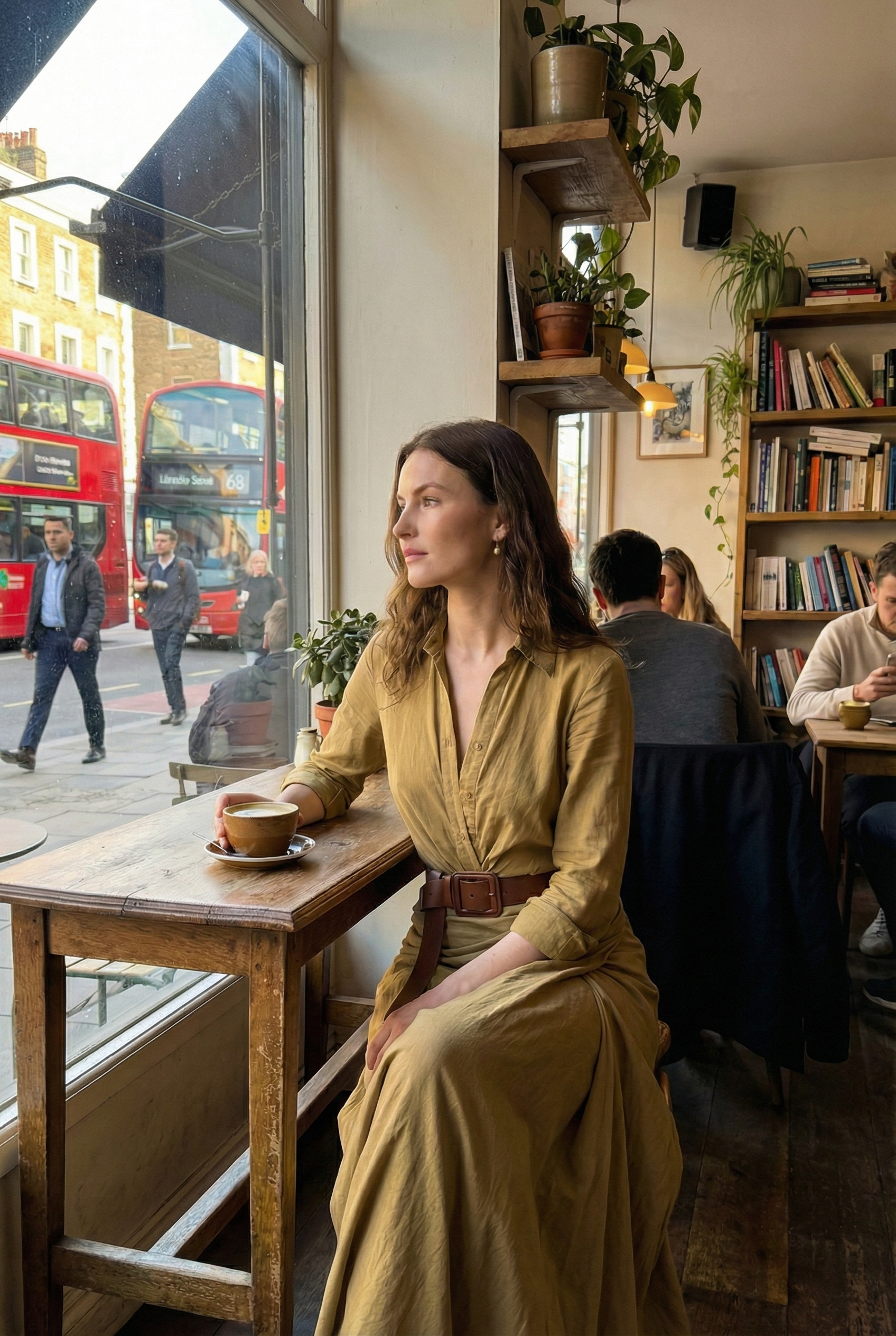 THE MARLOWE BELTED MAXI DRESS