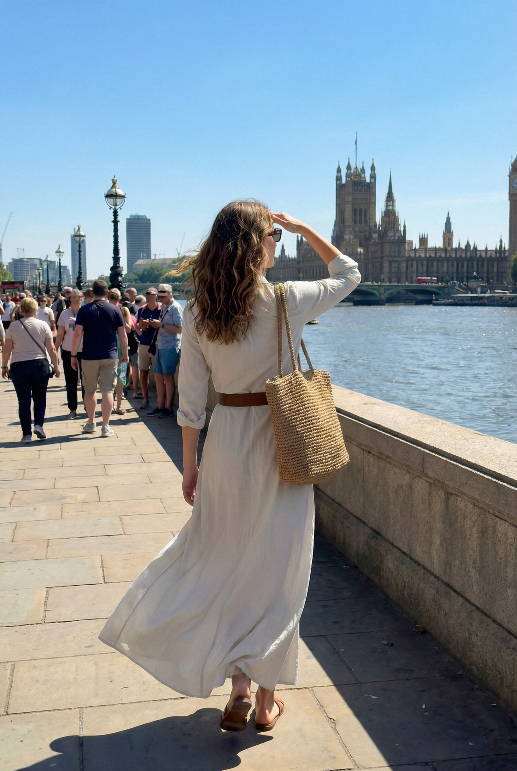 THE MARLOWE BELTED MAXI DRESS