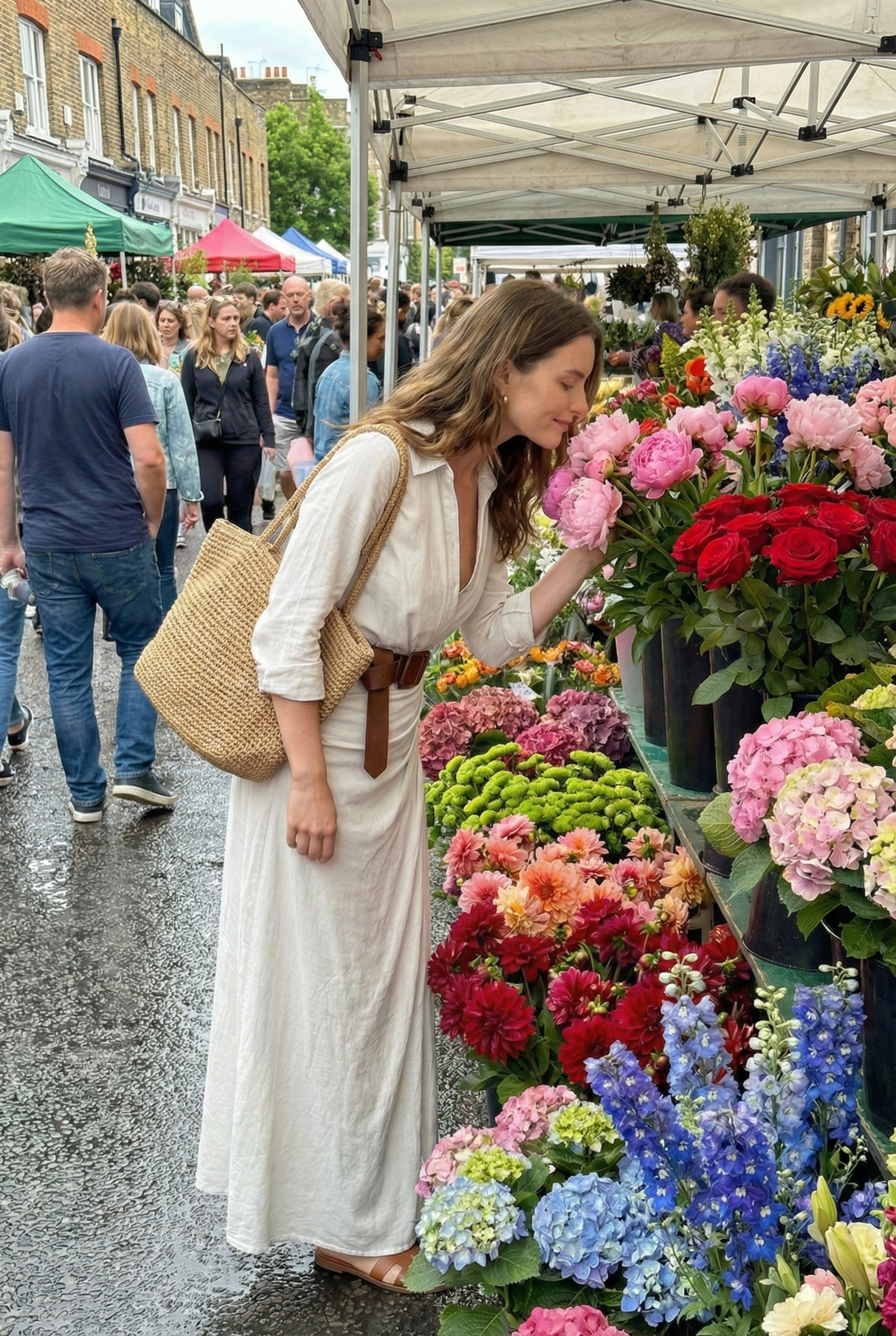 THE MARLOWE BELTED MAXI DRESS