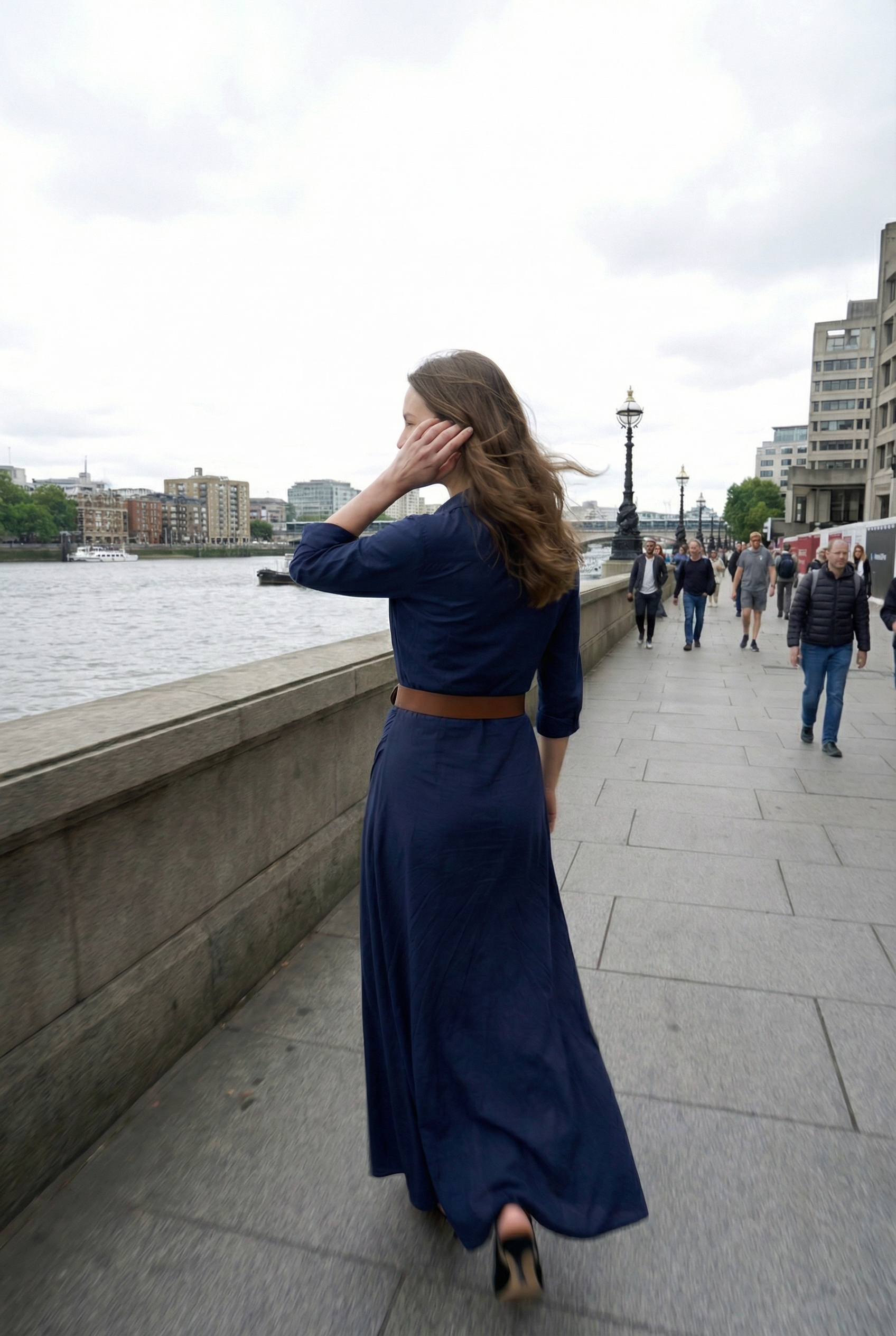 THE MARLOWE BELTED MAXI DRESS