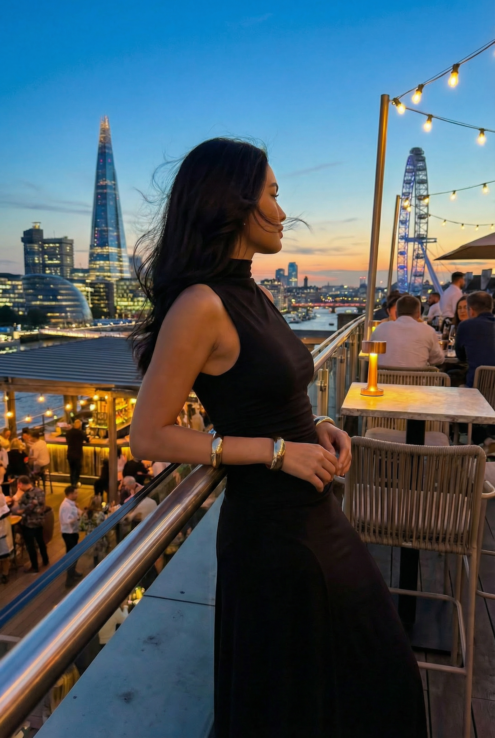 THE HADLEY HIGH NECK MAXI DRESS