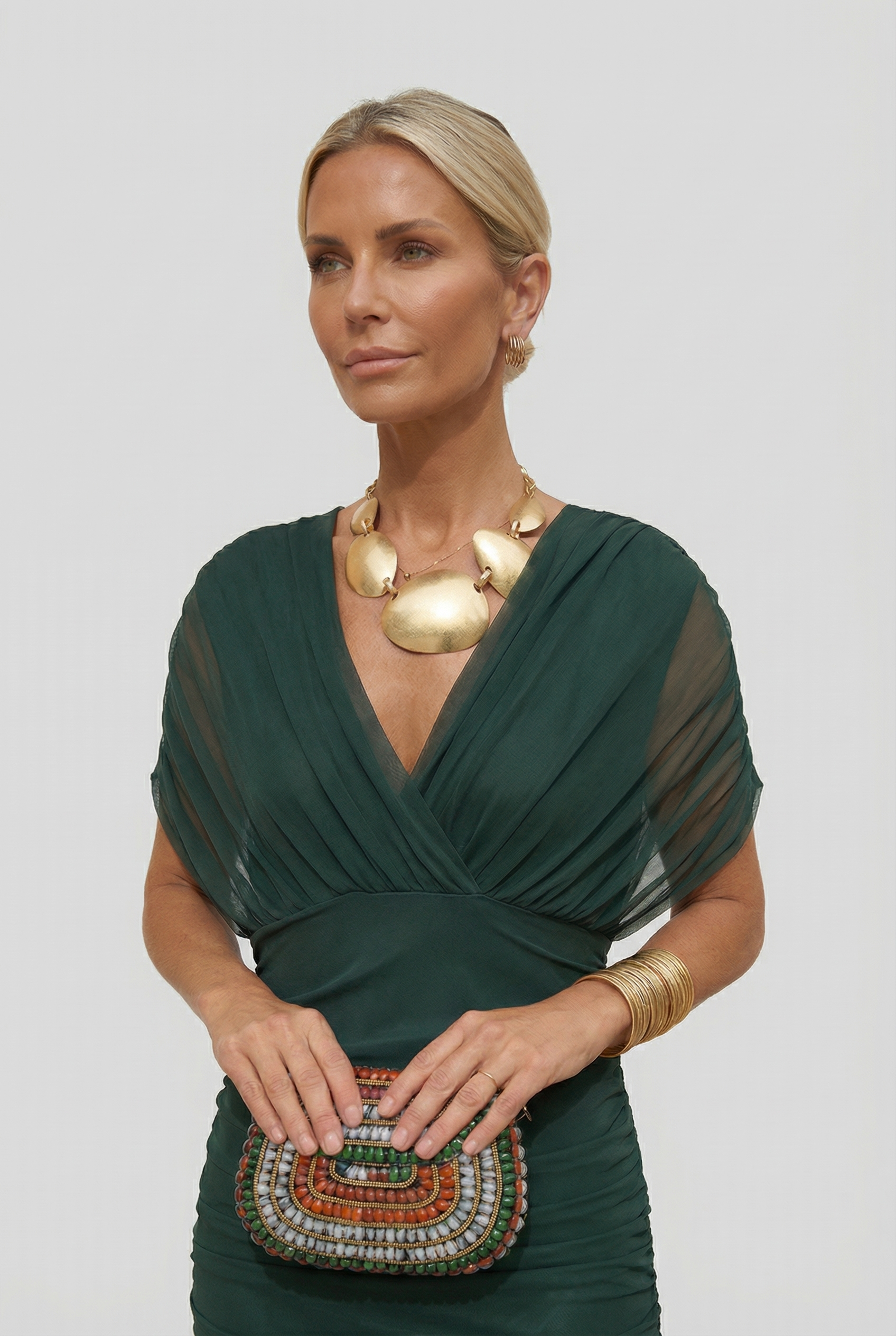 THE PRIMROSE V-NECK MAXI DRESS