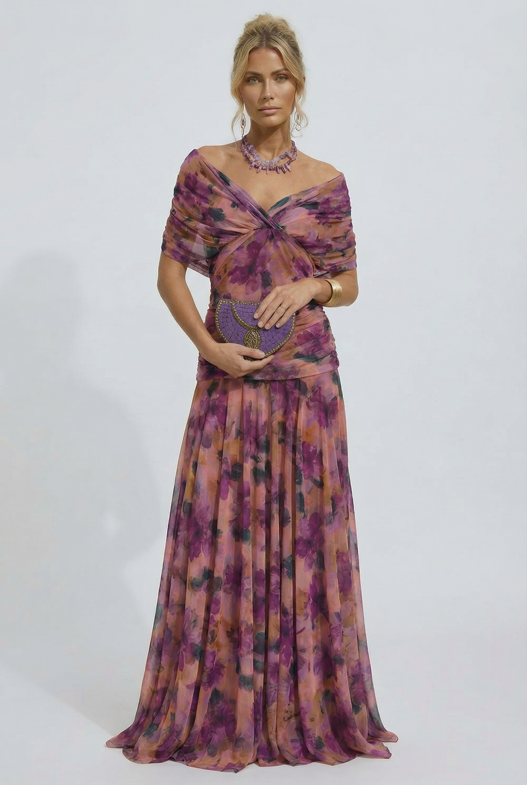 THE PRIMROSE V-NECK MAXI DRESS