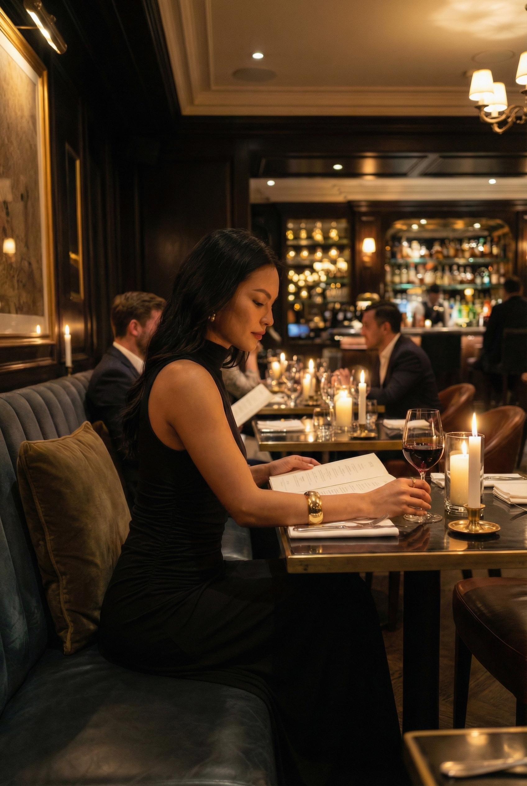 THE HADLEY HIGH NECK MAXI DRESS