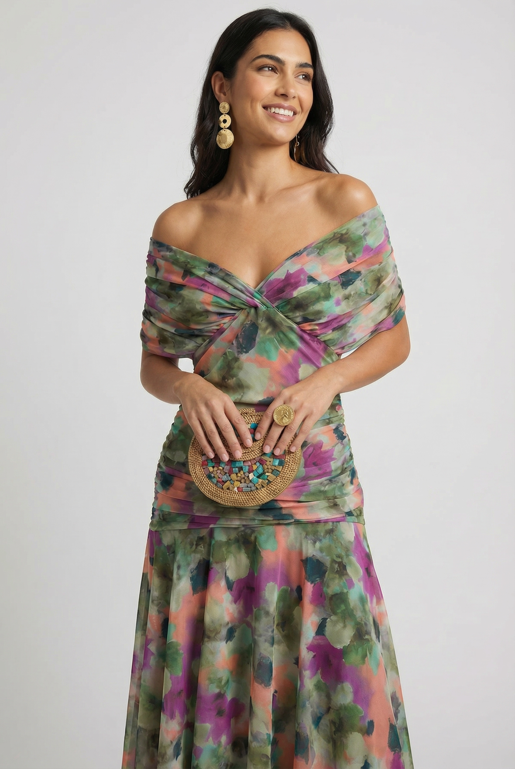 THE PRIMROSE V-NECK MAXI DRESS