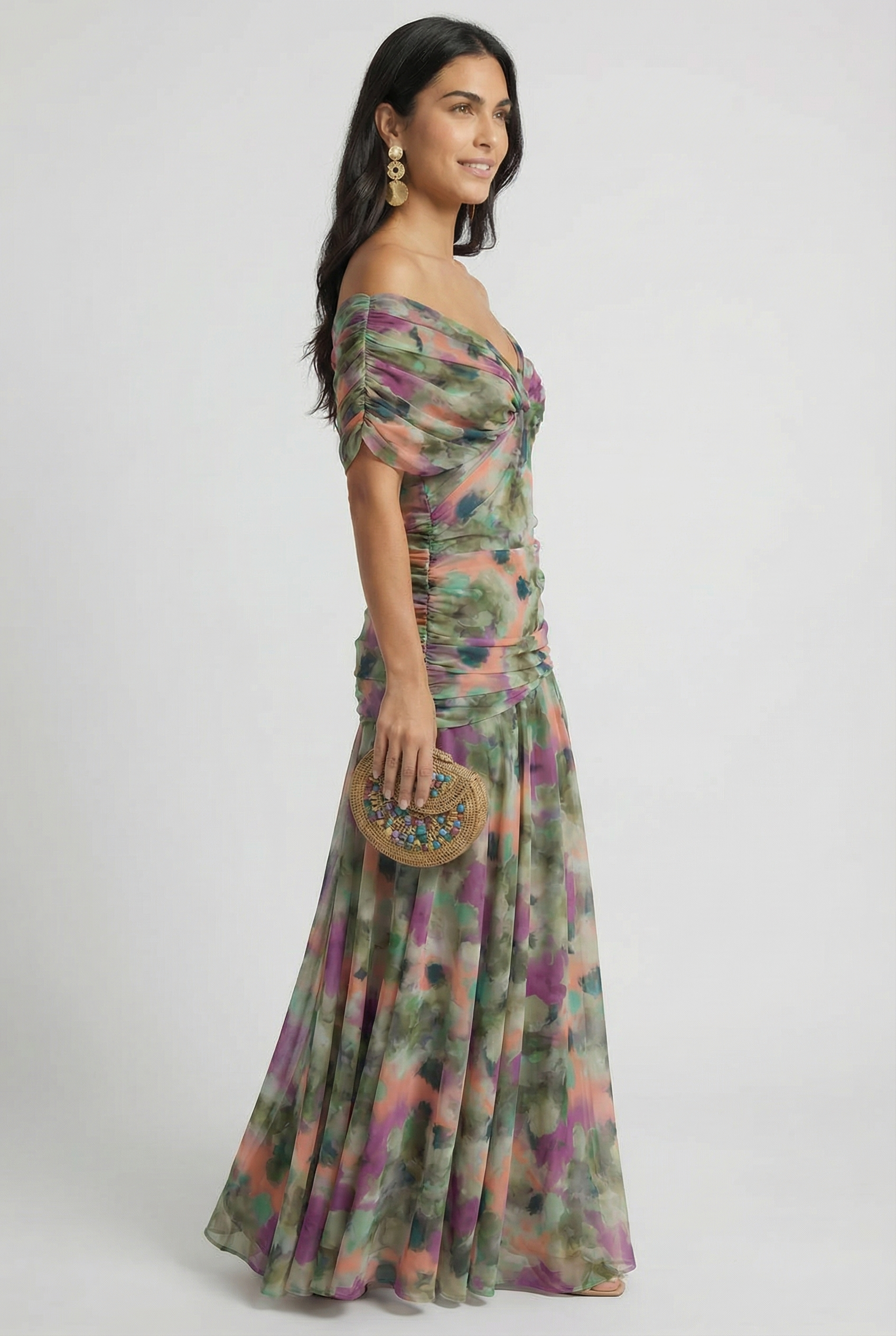THE PRIMROSE V-NECK MAXI DRESS