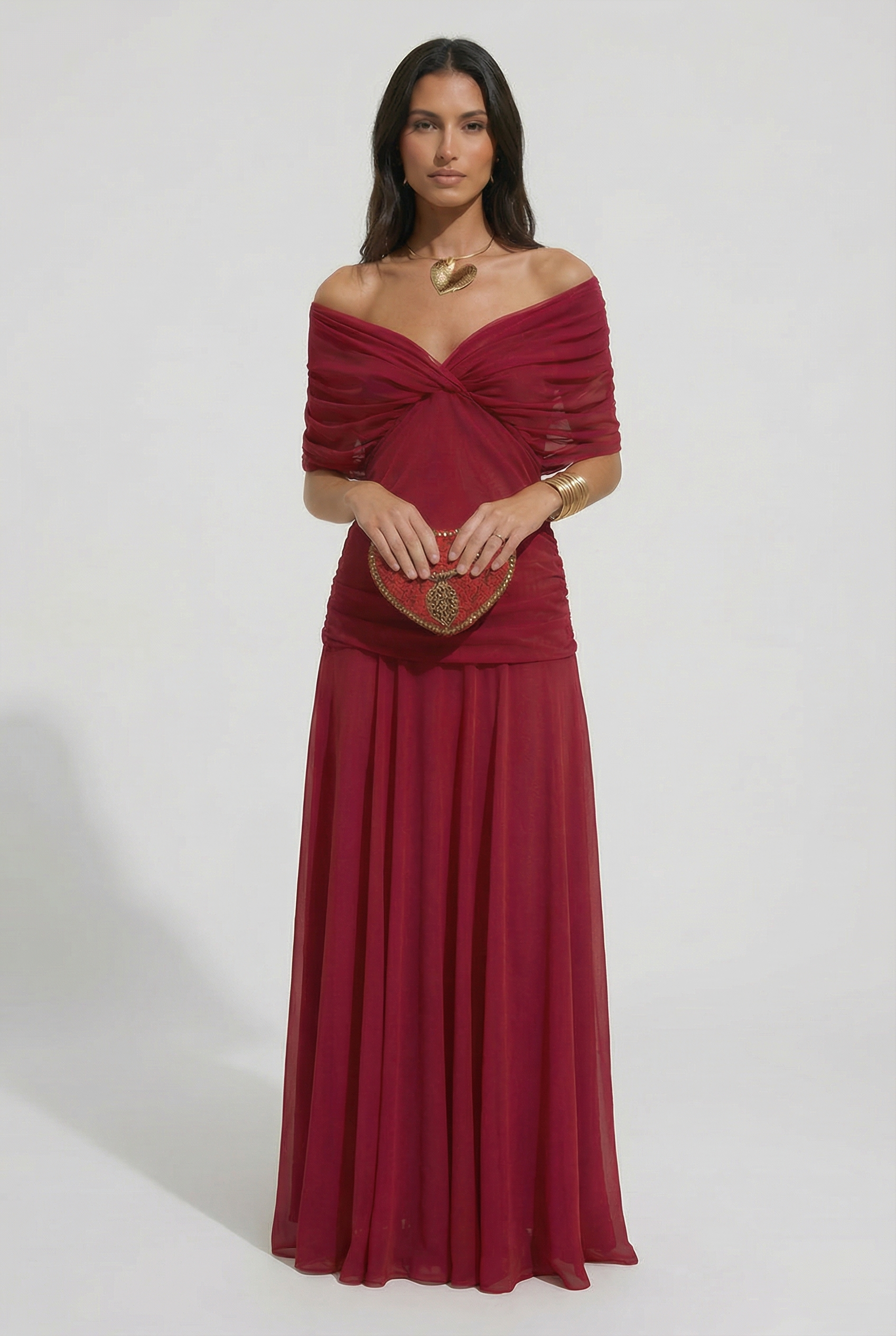 THE PRIMROSE V-NECK MAXI DRESS