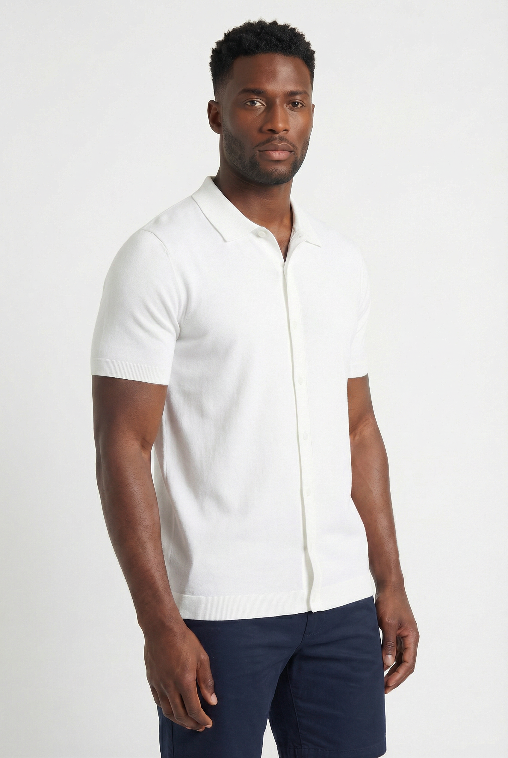Men's Short Sleeve Knit Polo Shirt | Blackstone London