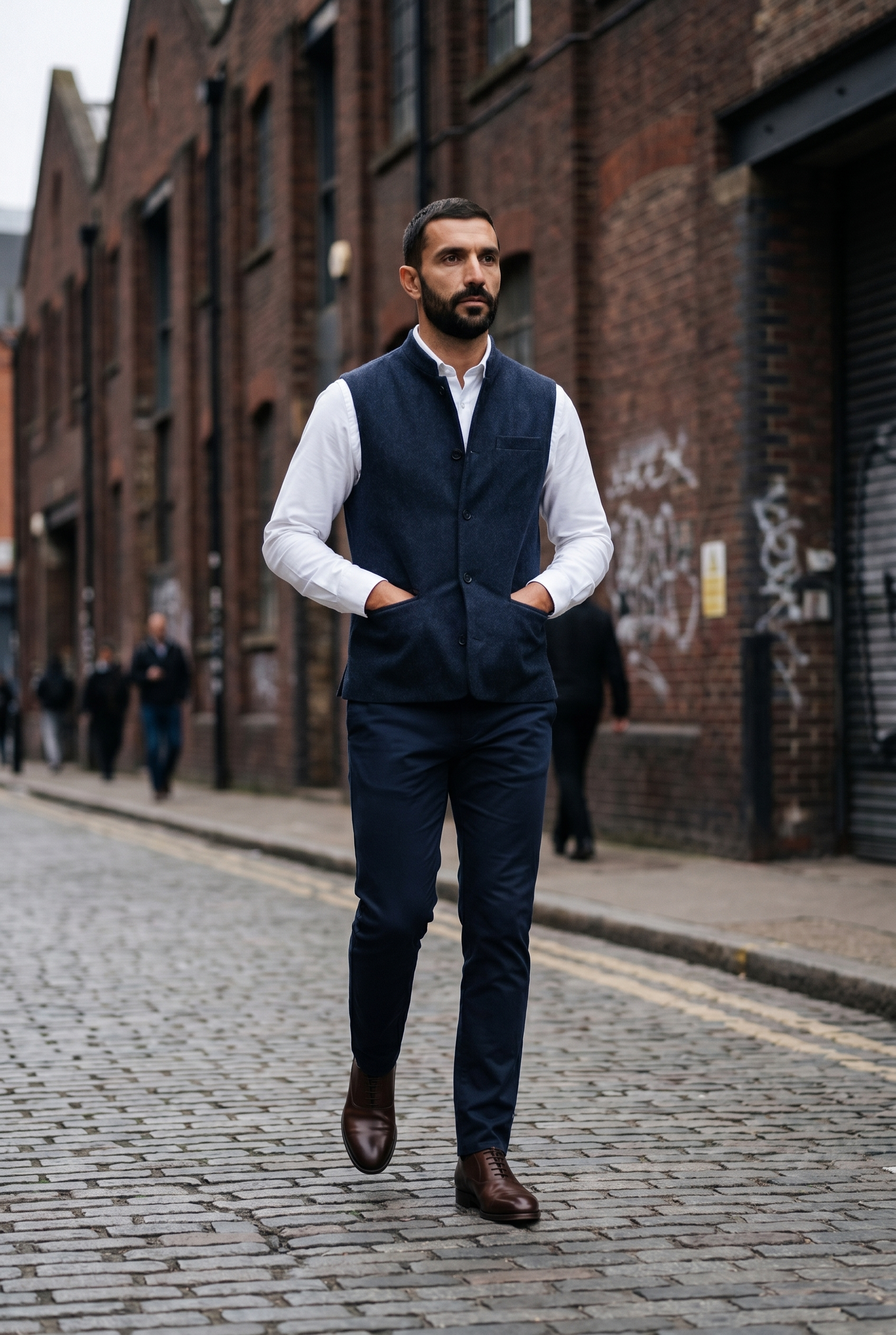 Men's Heritage Tweed Waistcoat | Blackstone London
