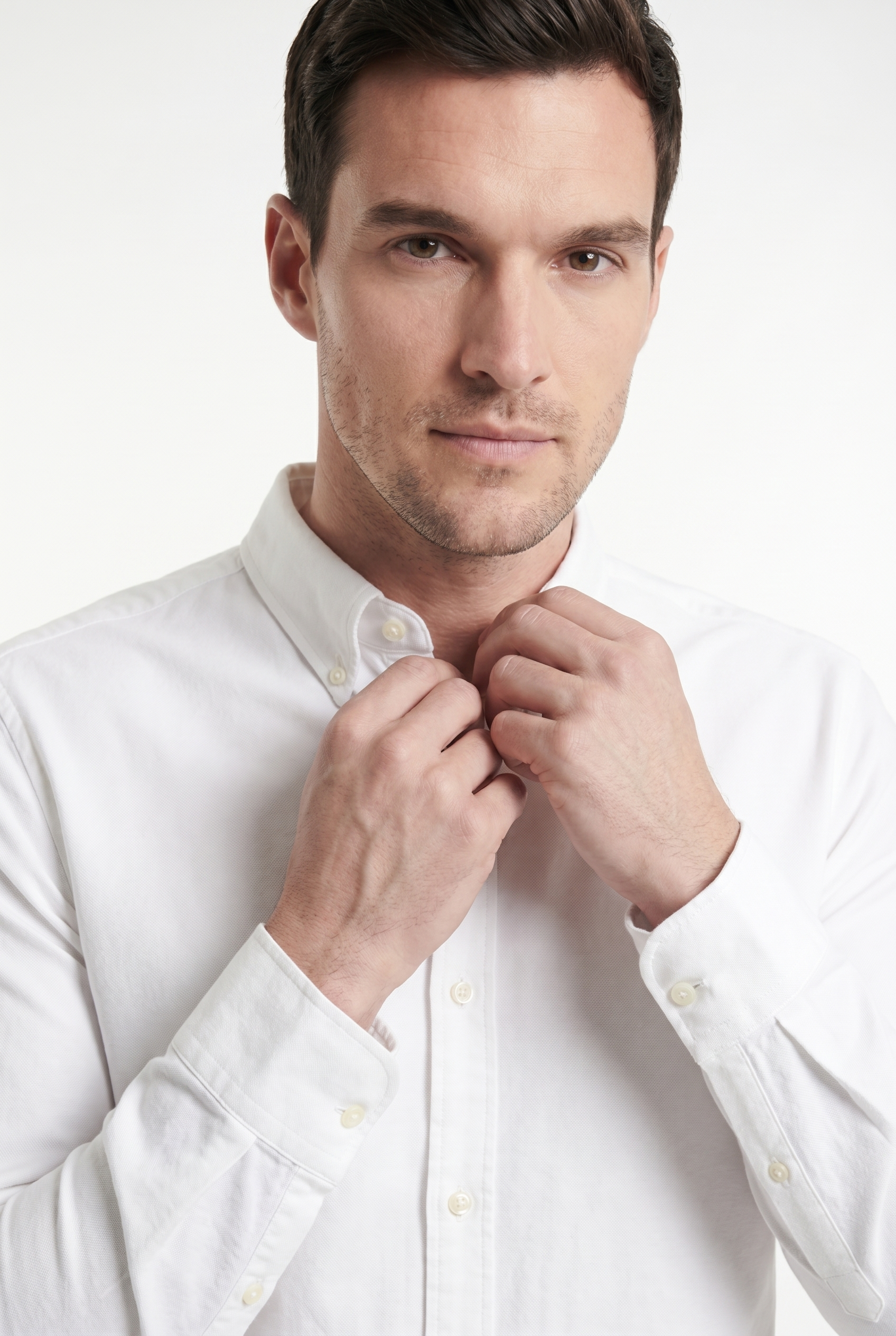 Men's Slim Fit Oxford Shirt | Blackstone London