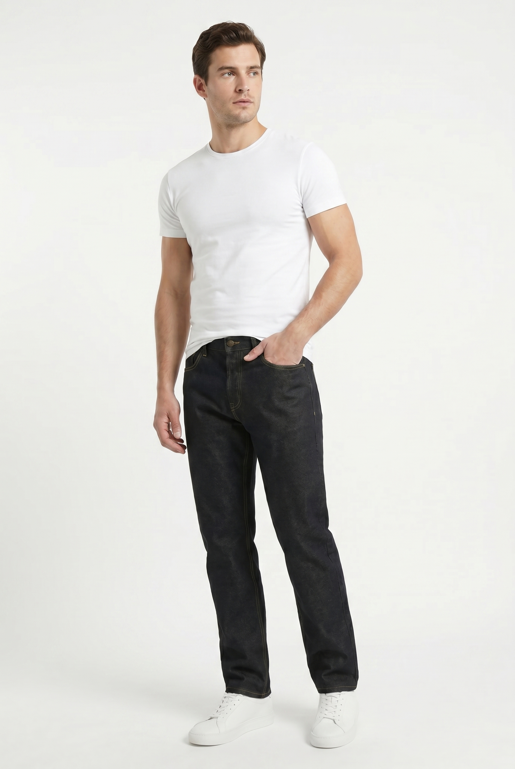 Men's Heritage Regular Fit Jeans | Blackstone London