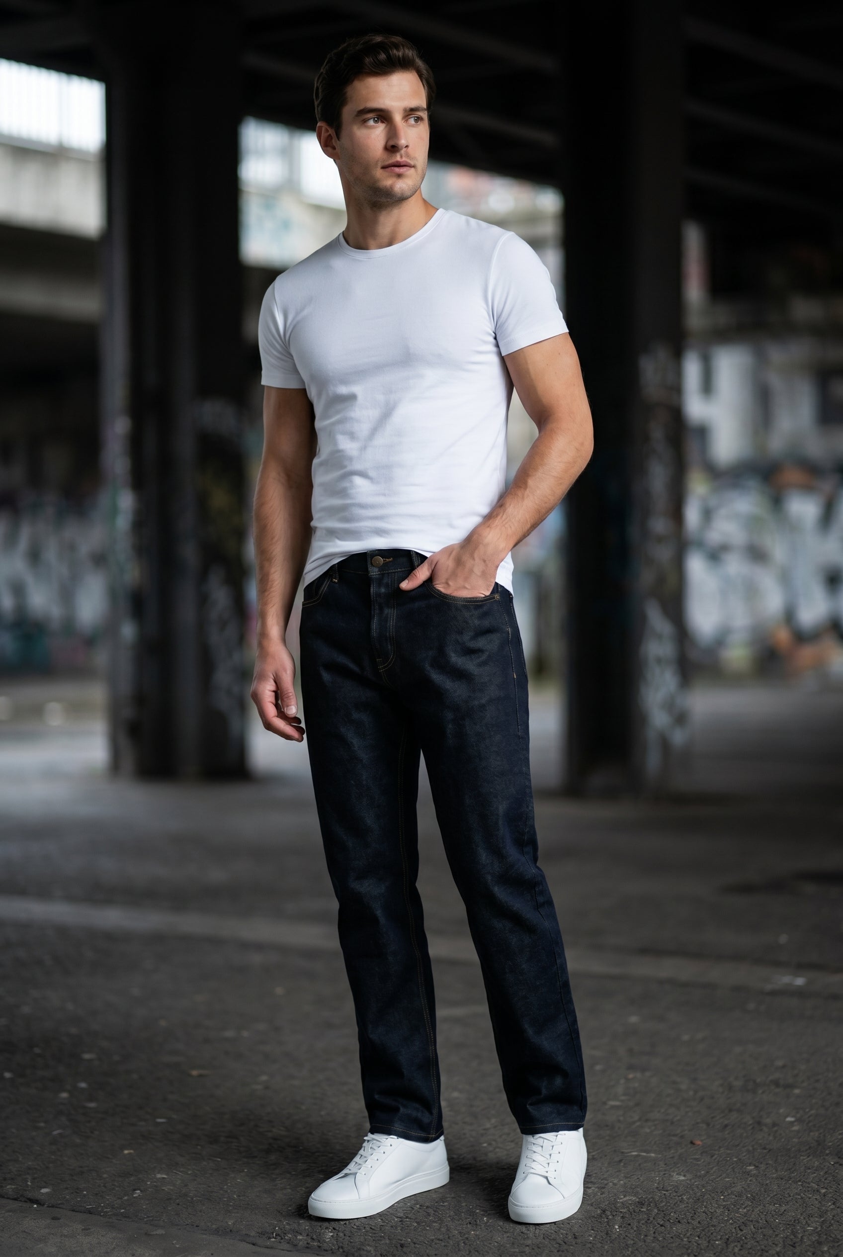 Men's Heritage Regular Fit Jeans | Blackstone London