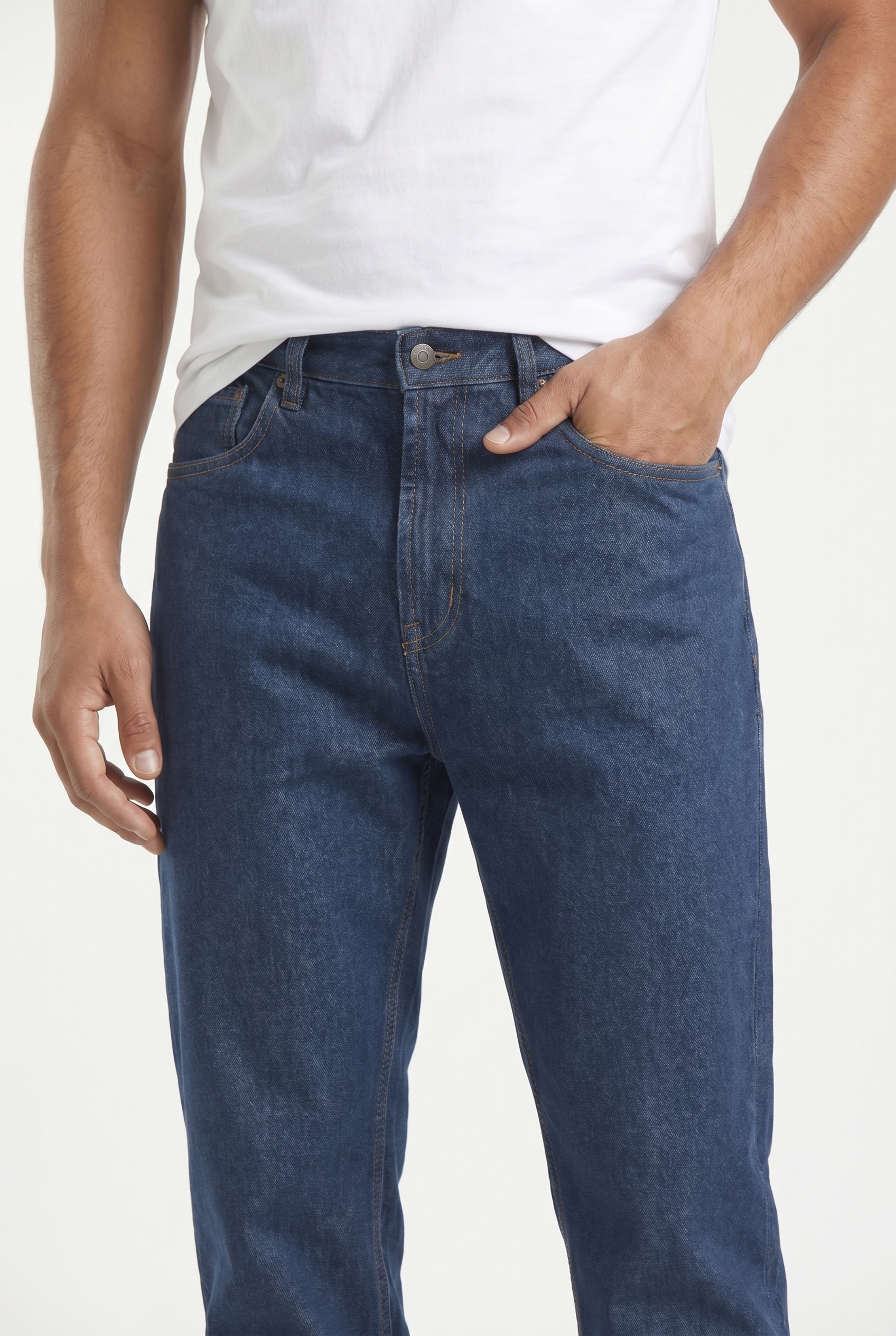 Men's Heritage Regular Fit Jeans | Blackstone London
