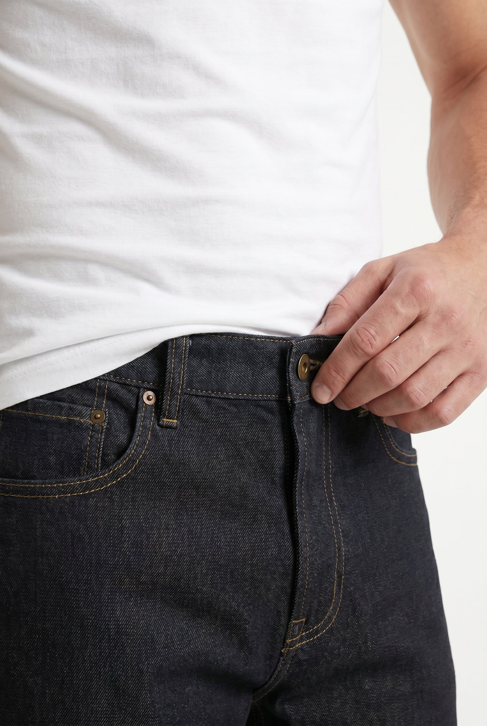 Men's Heritage Regular Fit Jeans | Blackstone London