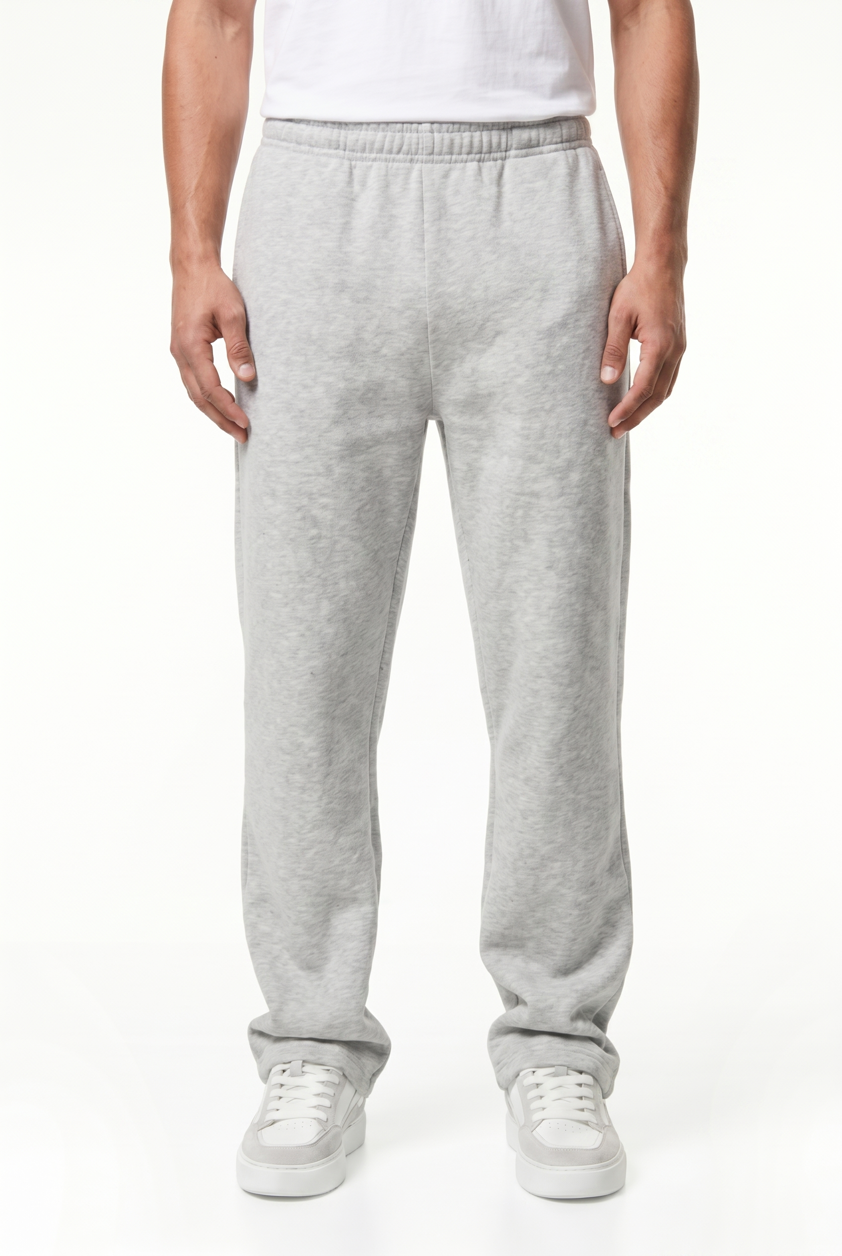 Men's Relaxed Fit Open Hem Joggers | Blackstone London