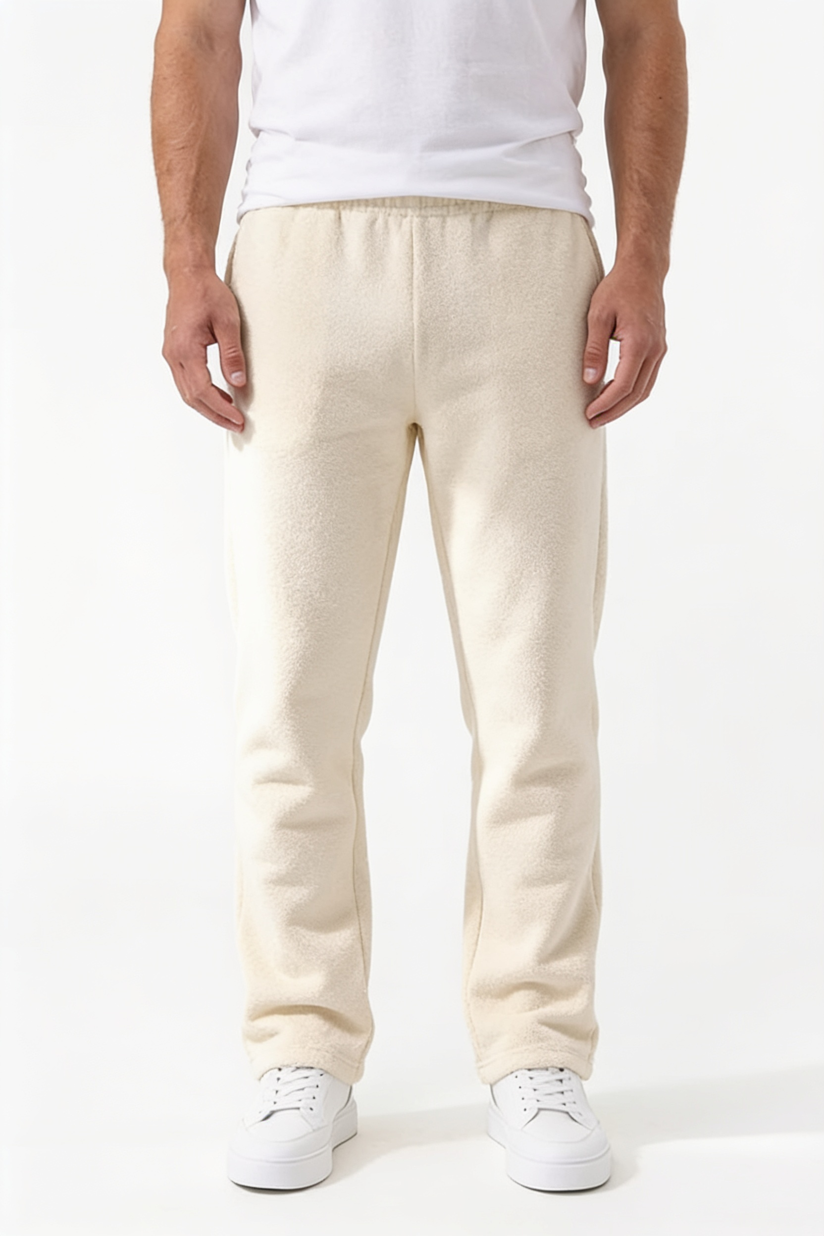 Men's Relaxed Fit Open Hem Joggers | Blackstone London
