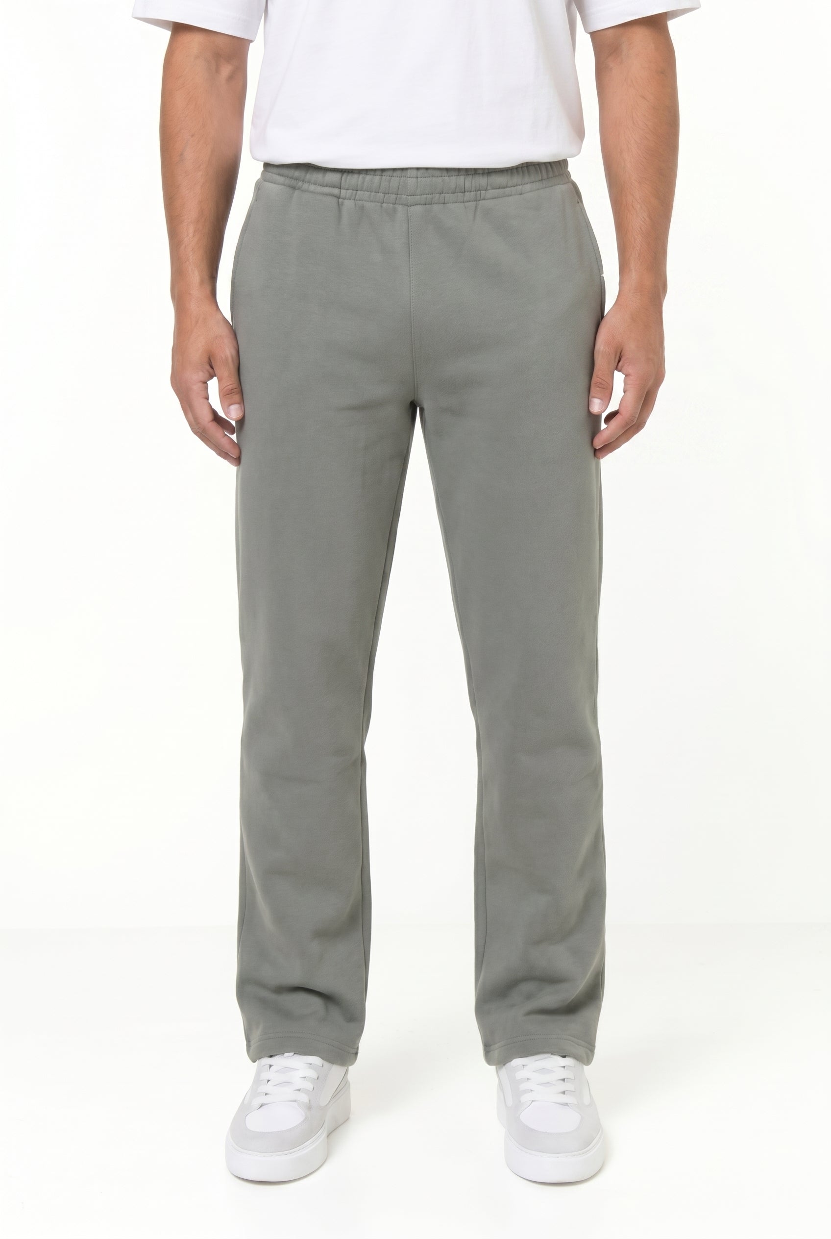 Men's Relaxed Fit Open Hem Joggers | Blackstone London