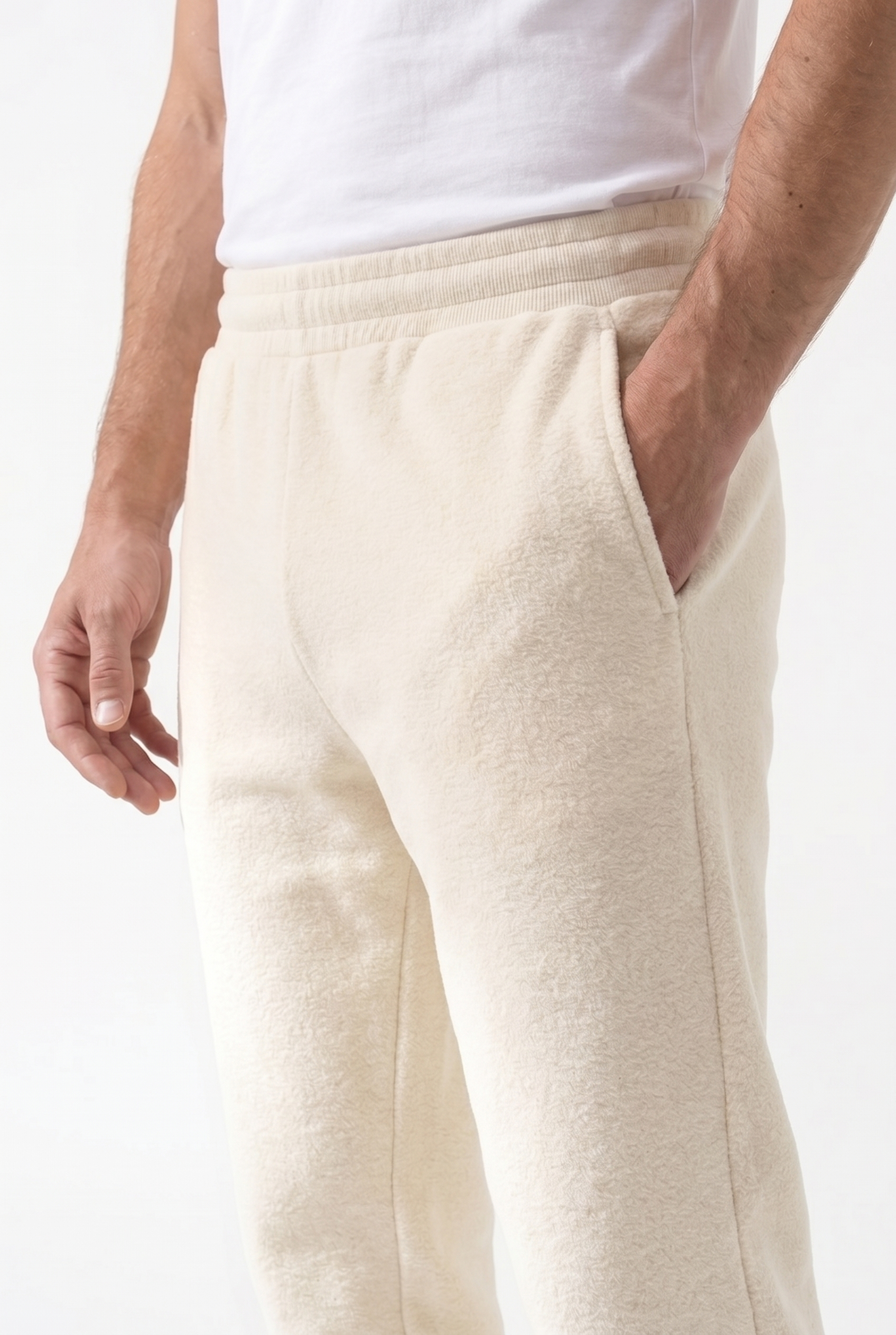 Men's Relaxed Fit Open Hem Joggers | Blackstone London