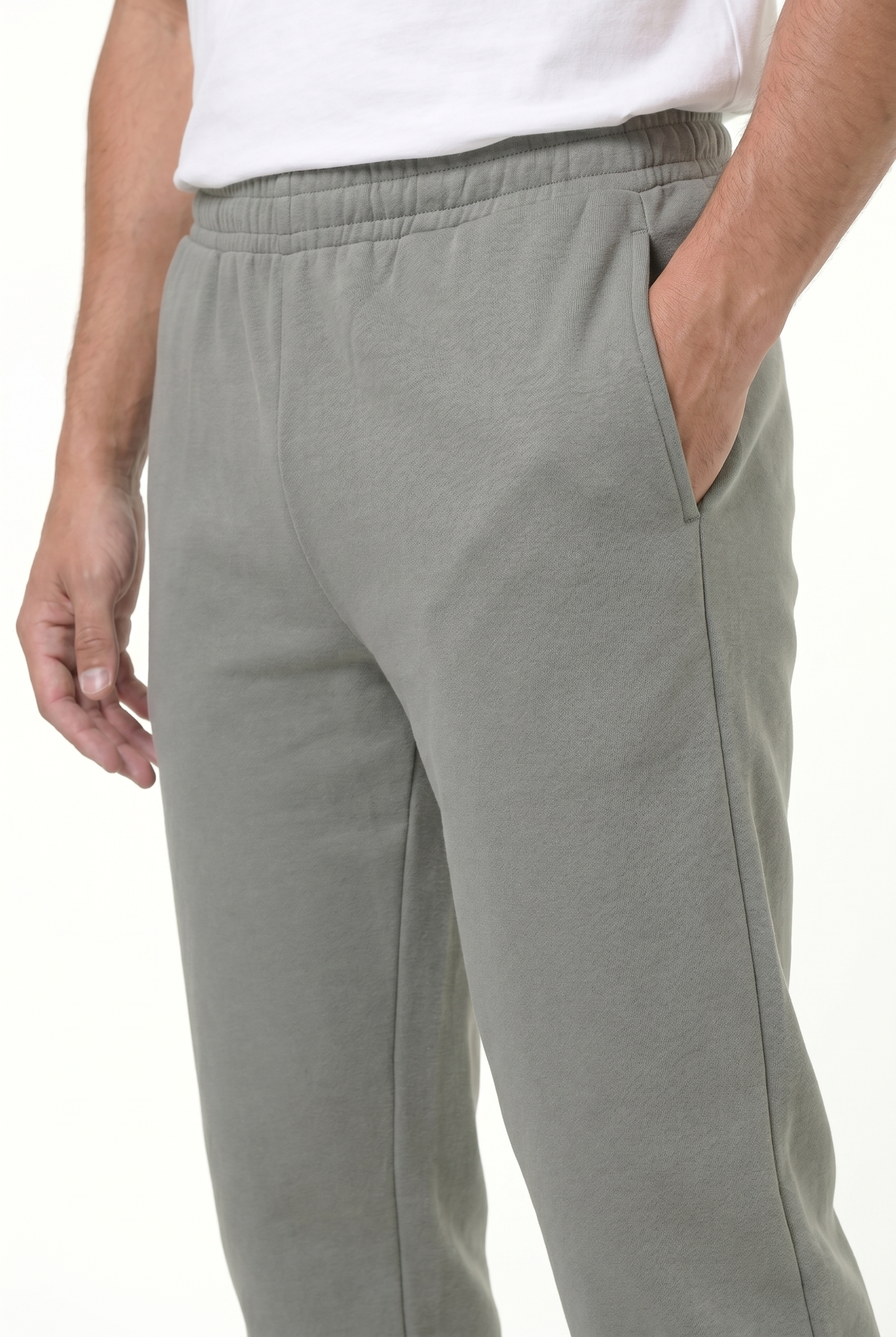 Men's Relaxed Fit Open Hem Joggers | Blackstone London
