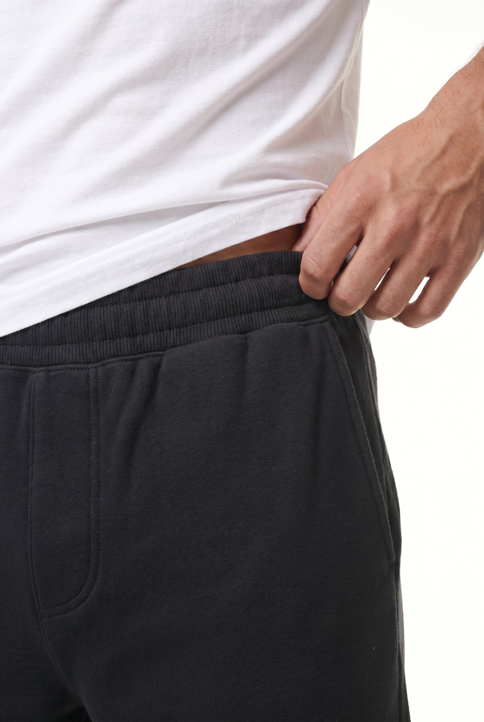 Men's Relaxed Fit Open Hem Joggers | Blackstone London