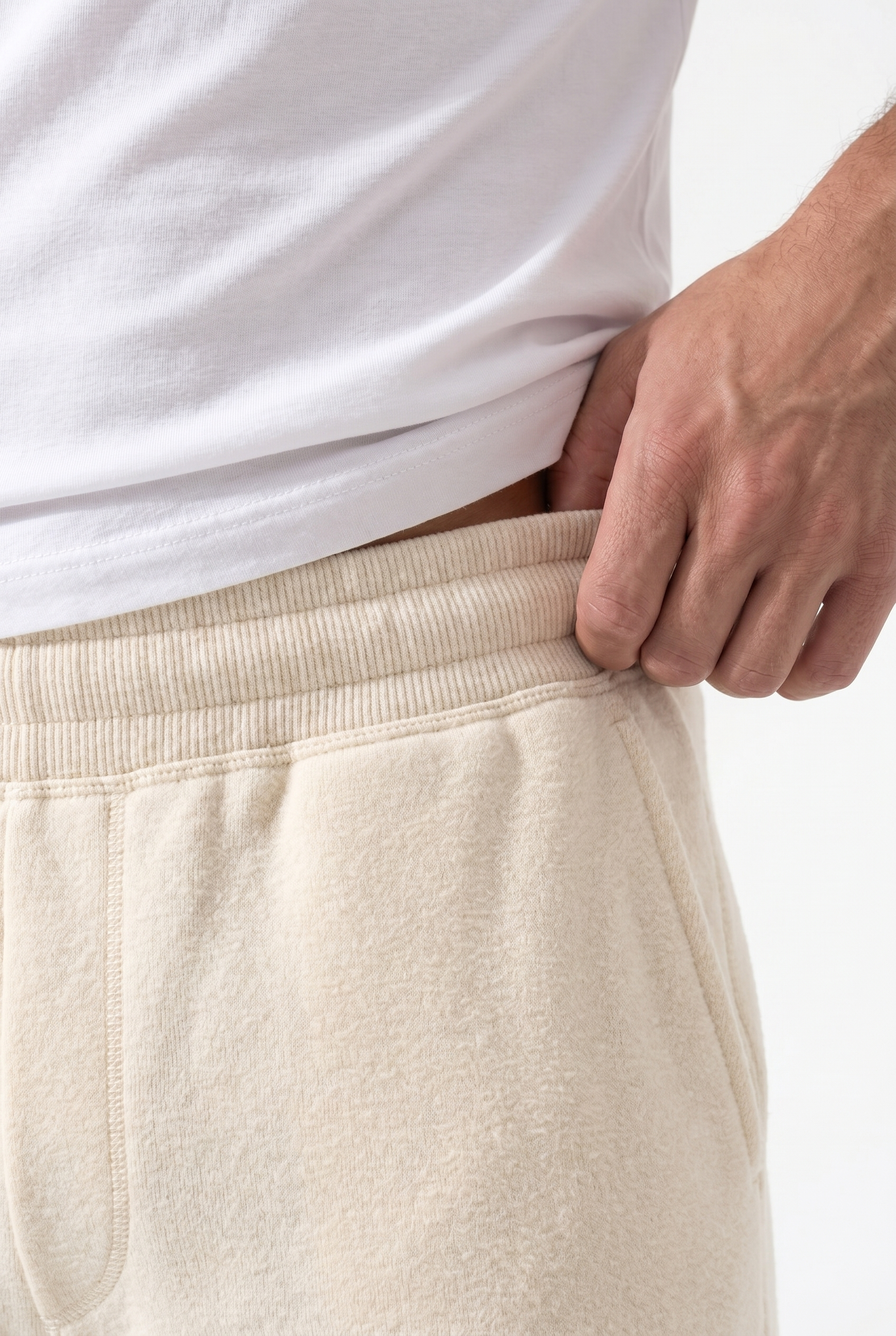 Men's Relaxed Fit Open Hem Joggers | Blackstone London