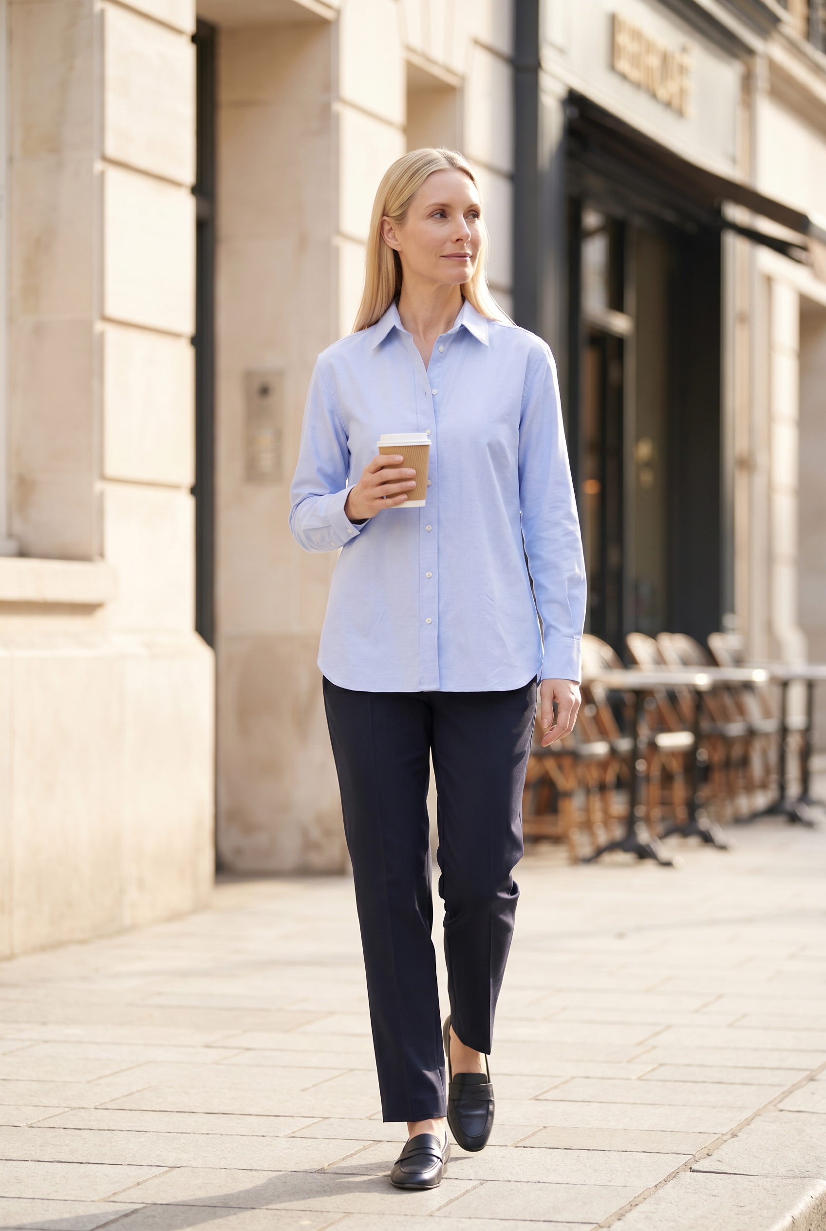 Women's Classic Oxford Cotton Shirt | Blackstone London