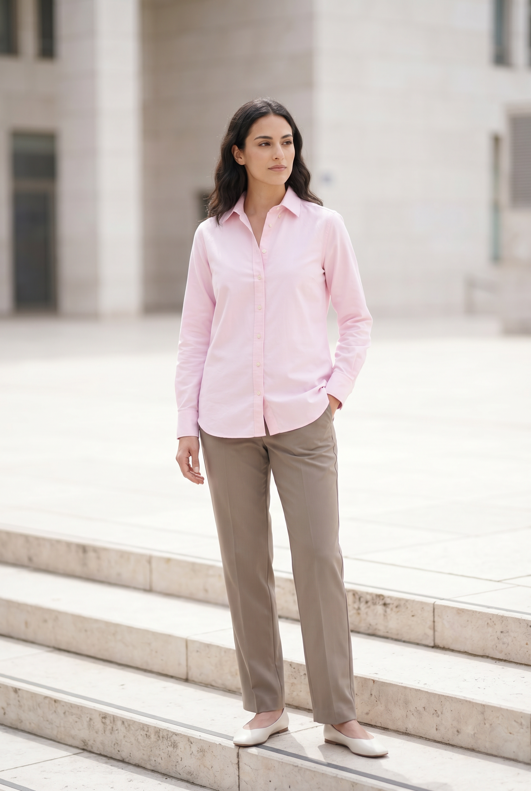 Women's Classic Oxford Cotton Shirt | Blackstone London