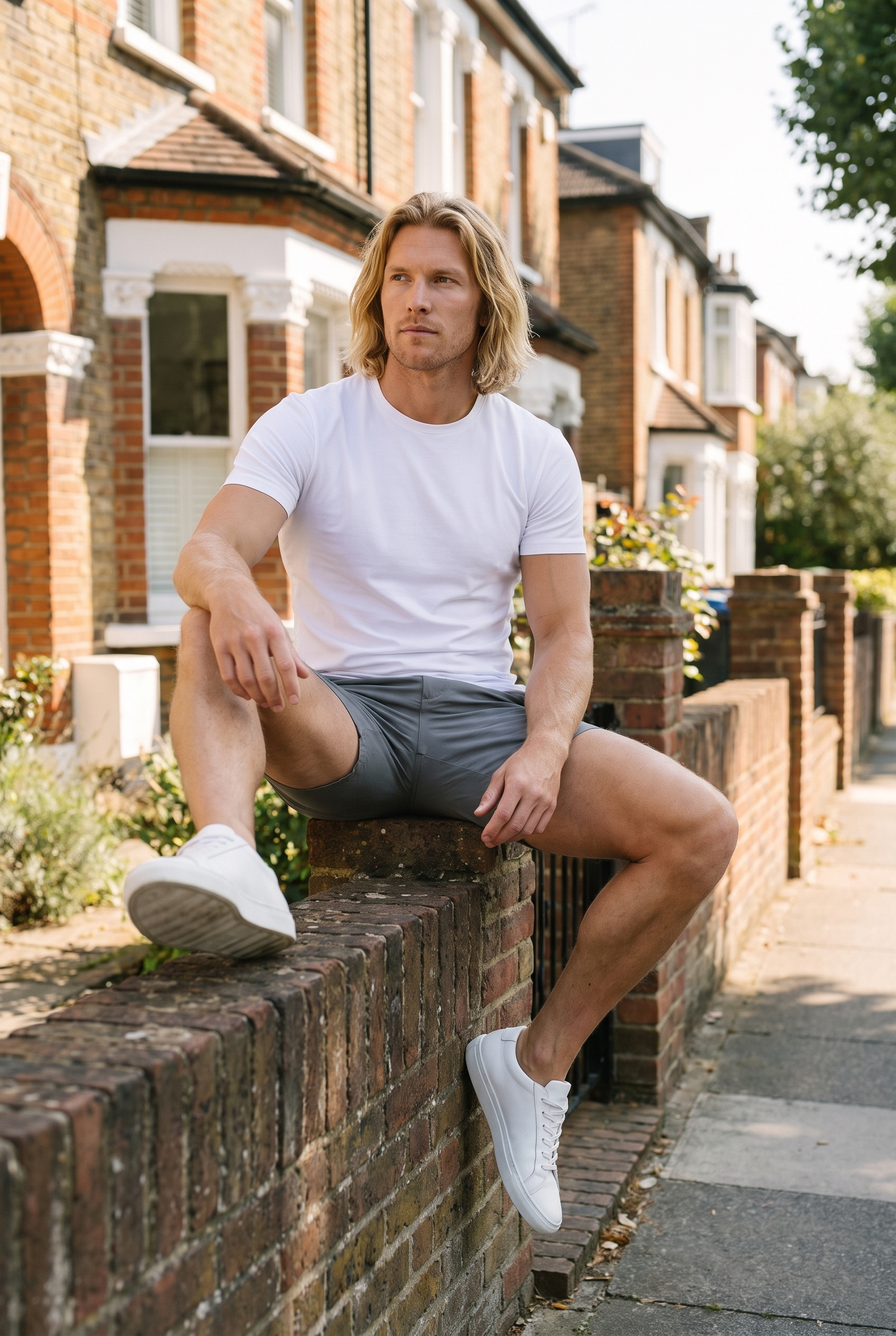 Men's Muscle Fit Chino Shorts | Blackstone London