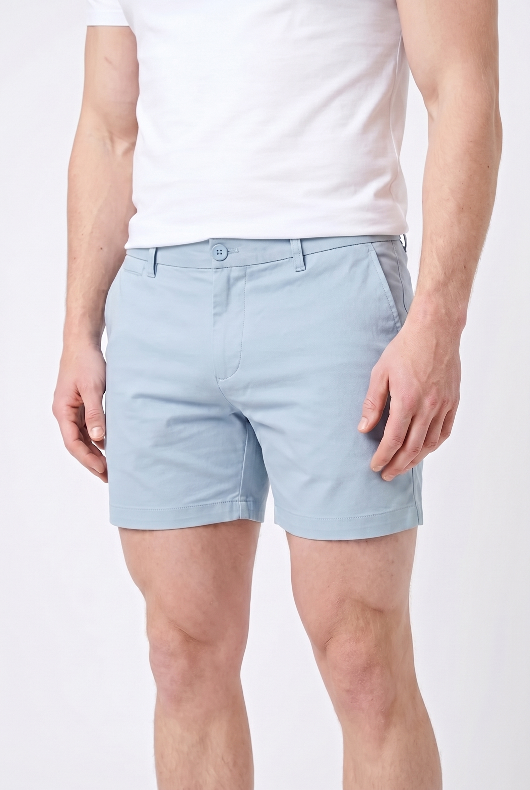 Men's Muscle Fit Chino Shorts | Blackstone London