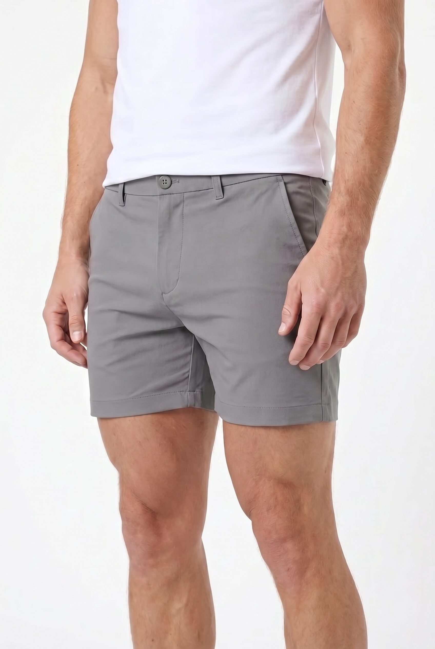 Men's Muscle Fit Chino Shorts | Blackstone London