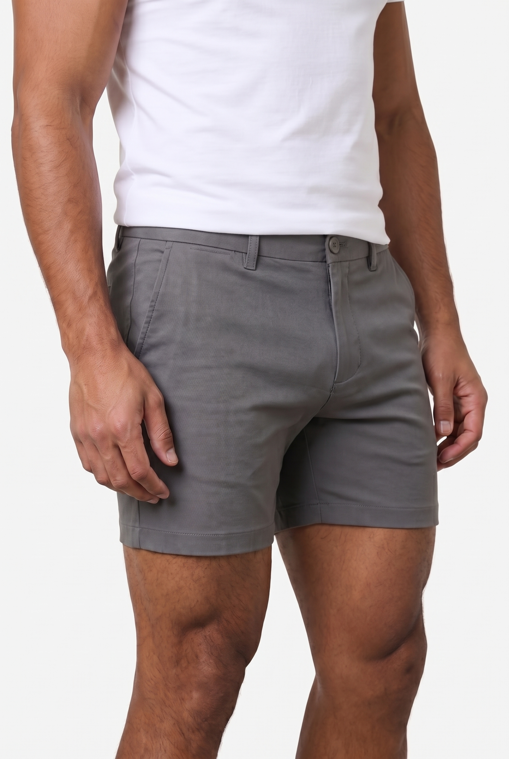 Men's Muscle Fit Chino Shorts | Blackstone London